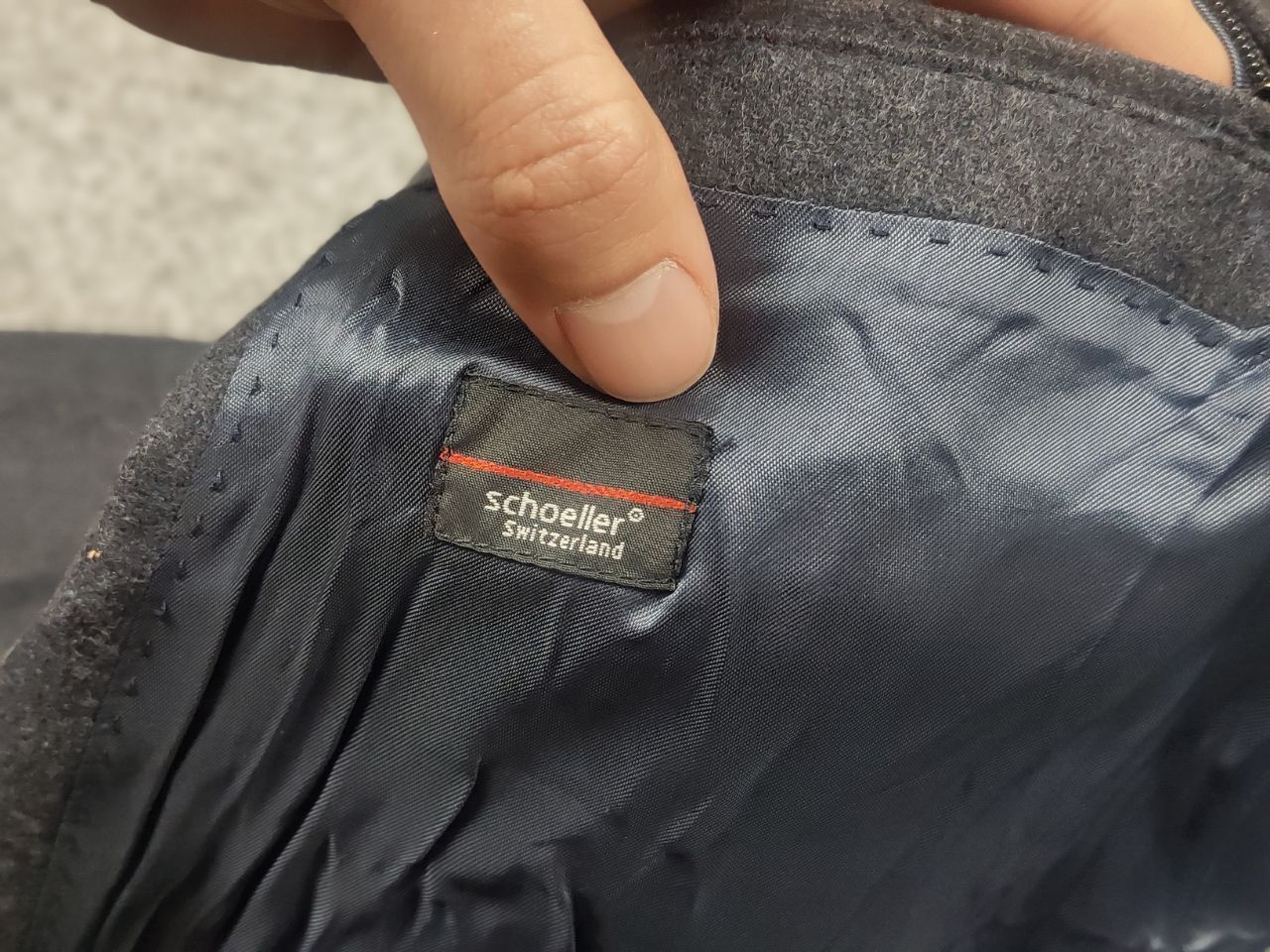 Bonnegueule BonneGueule Schoeller switzerland wool raincoat Zip Jacket Size US S / EU 44-46 / 1 - 20 Thumbnail