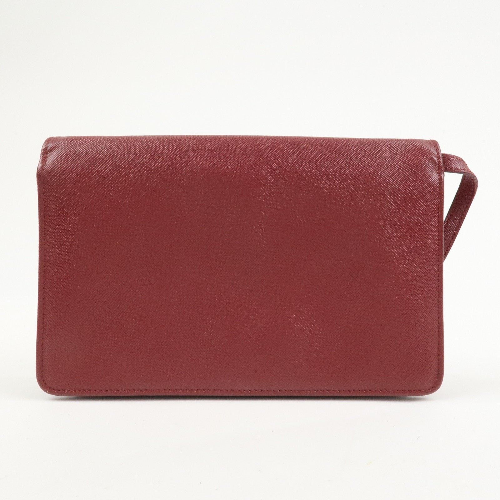 Prada Prada Saffiano Wallet on Chain Crossbody Bag Size ONE SIZE - 2 Thumbnail