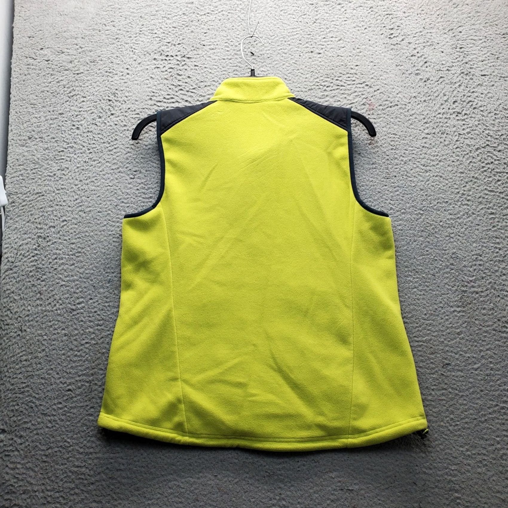 Vintage L.L. Bean Fleece Vest Womens L Yellow Polartec Sleeveless Full Zip Vest Size L / US 10 / IT 46 - 2 Thumbnail