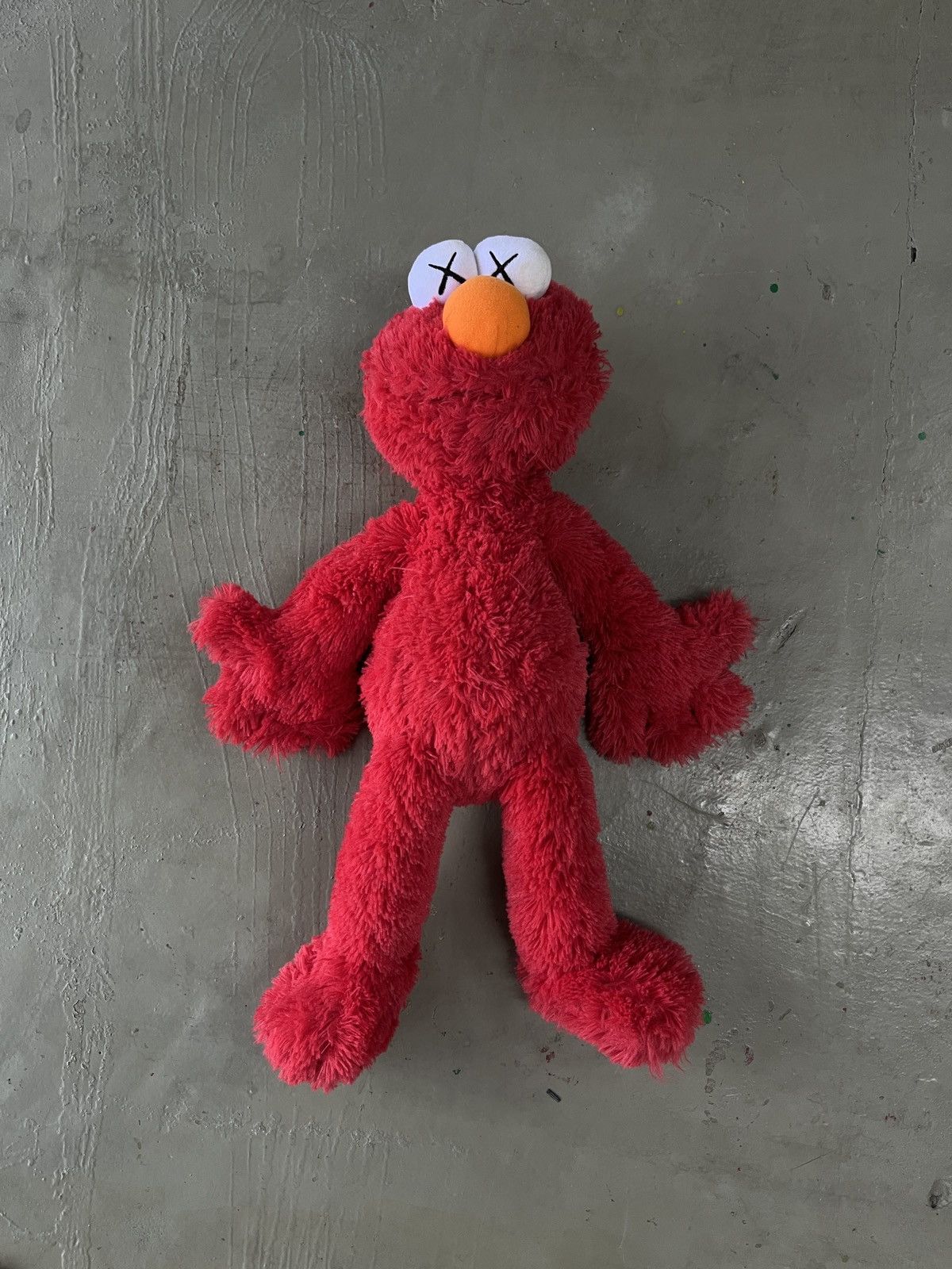 Kaws Sesame Street Uniqlo Elmo Plush Toy