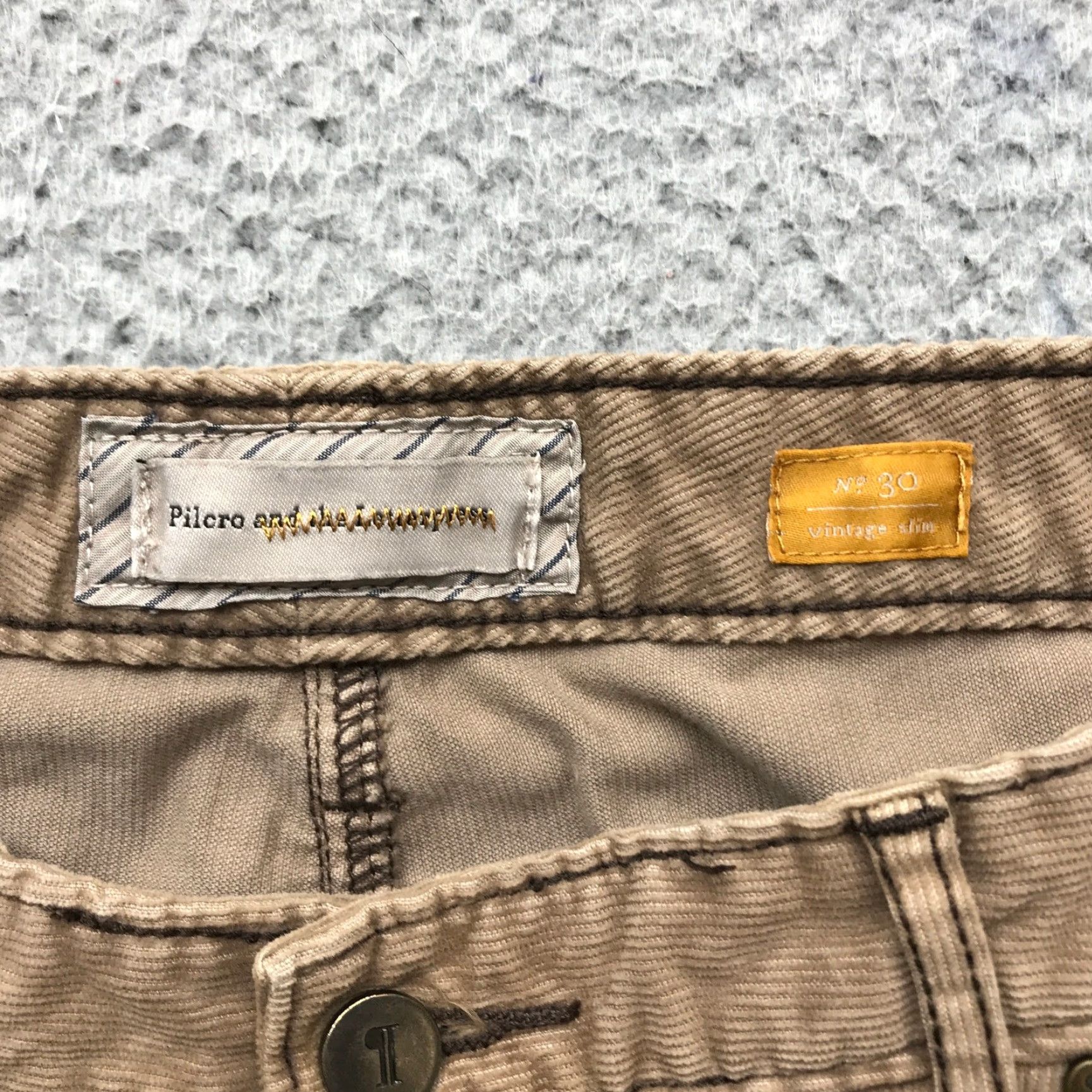 Anthropologie Anthropologie Pilcro & The Letterpress Corduroy Pants Womens 30 Bootcut Brown Size 30" / US 8 / IT 44 - 3 Thumbnail