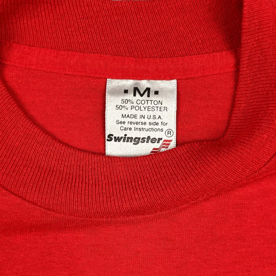 Vintage VINTAGE Dirty Harry Shirt Adult SMALL Red 70s Parody Chicago Pneumatic Eastwood Shirt Mens Red 70s Dirty Harry Parody Size US S / EU 44-46 / 1 - 3 Thumbnail