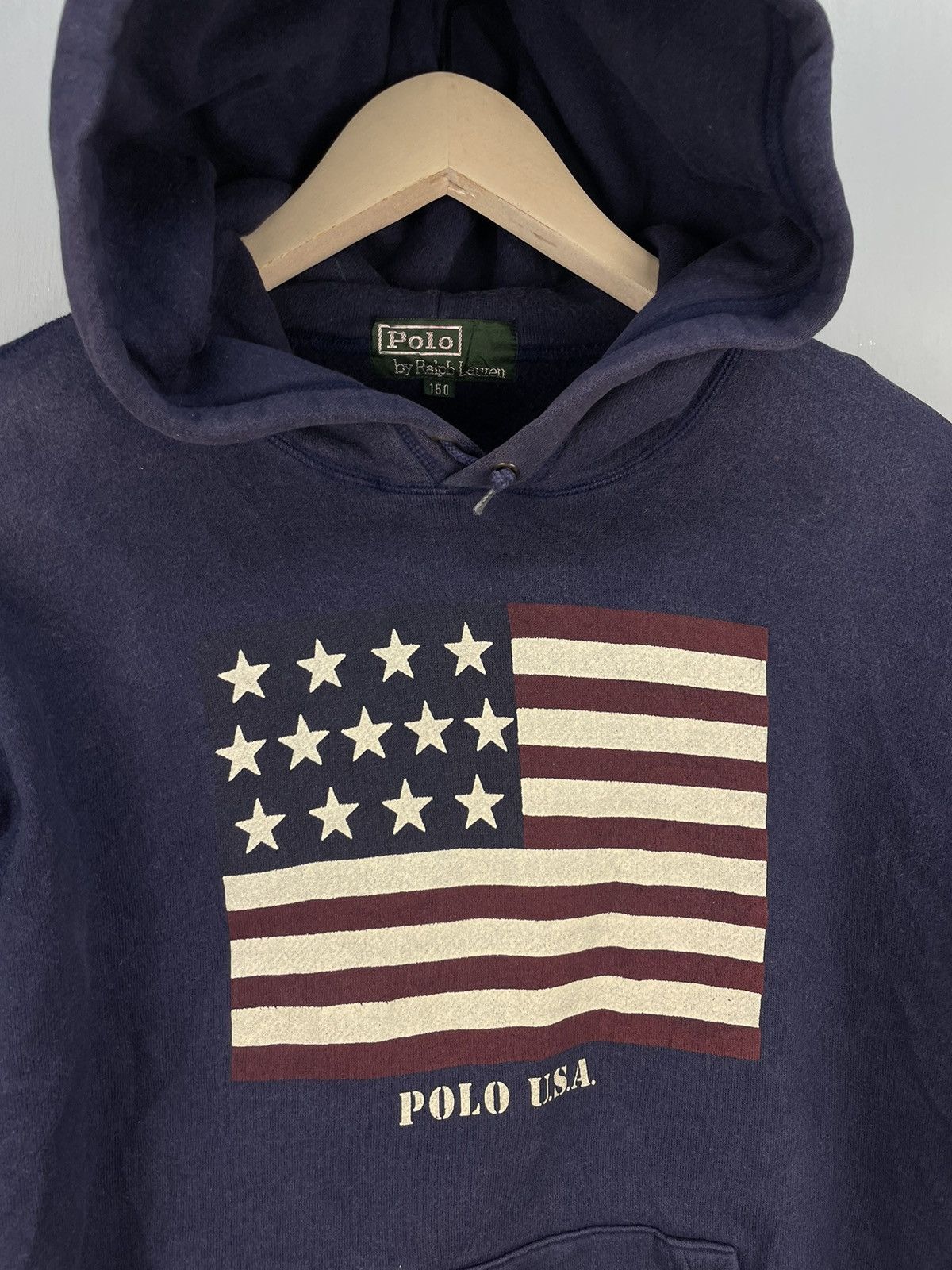 Polo Ralph Lauren Vintage Polo Ralph Lauren Polo USA hoodie Size US S / EU 44-46 / 1 - 3 Thumbnail
