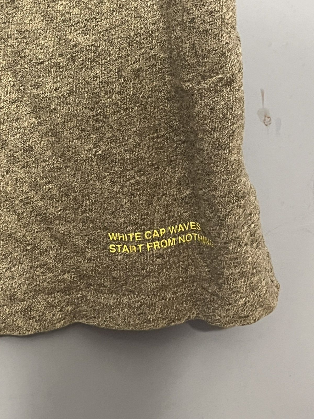 Off-White Off-White t-shirt “WHITE CAP WAVES START FROM NOTHING” Size US M / EU 48-50 / 2 - 3 Thumbnail