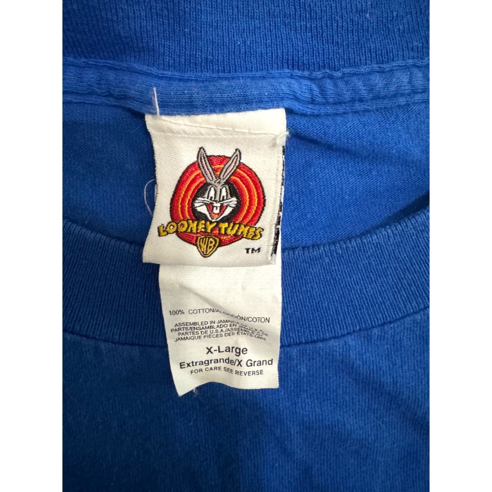 Vintage VINTAGE Looney Tunes T-Shirt Blue Graphic XL Tweety Bird Men Size US XL / EU 56 / 4 - 5 Thumbnail