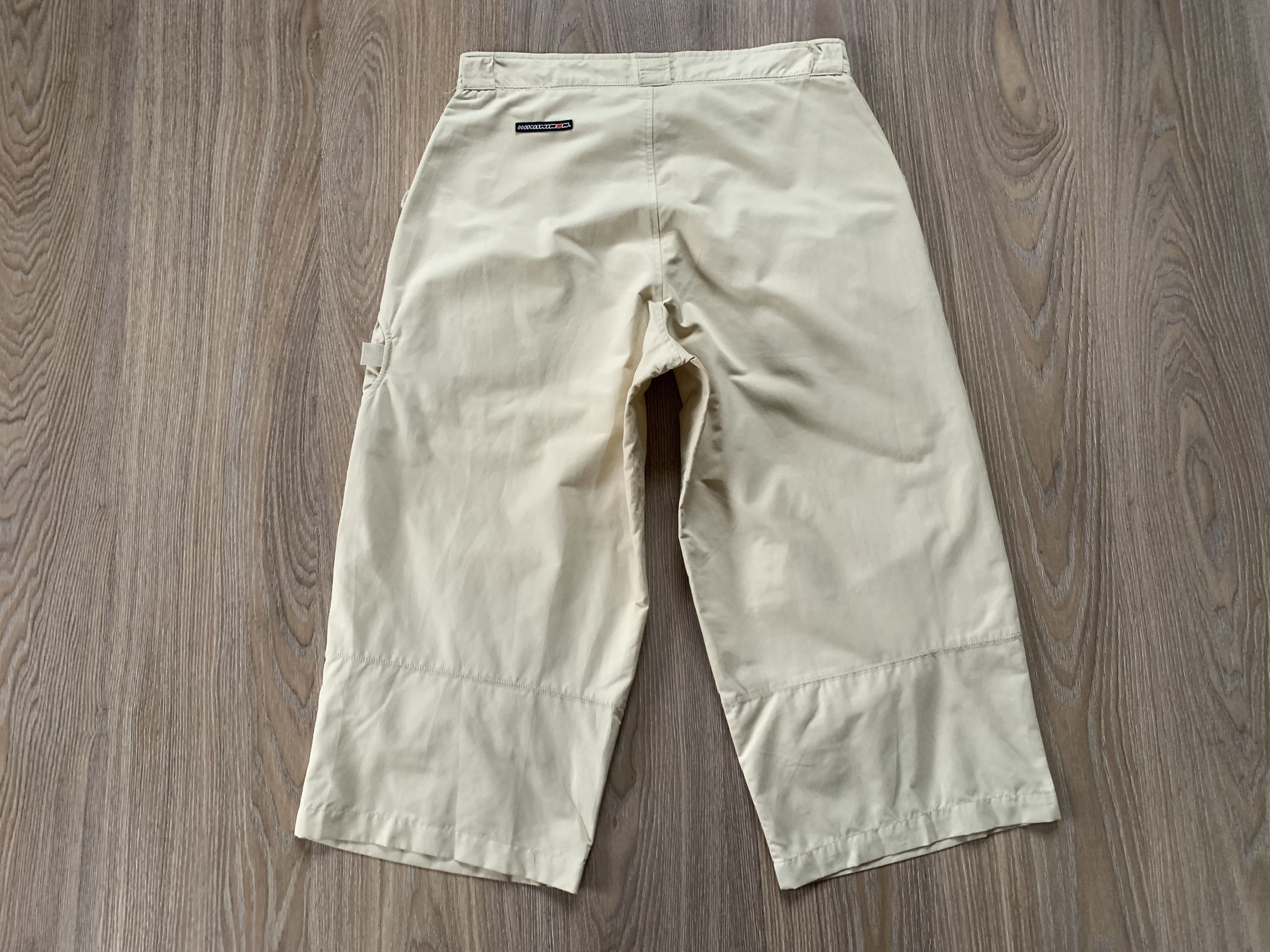 Nike × Vintage Rare Nike Vintage Beige Breeches Shorts Knickers Y2K Size US 32 / EU 48 - 3 Thumbnail