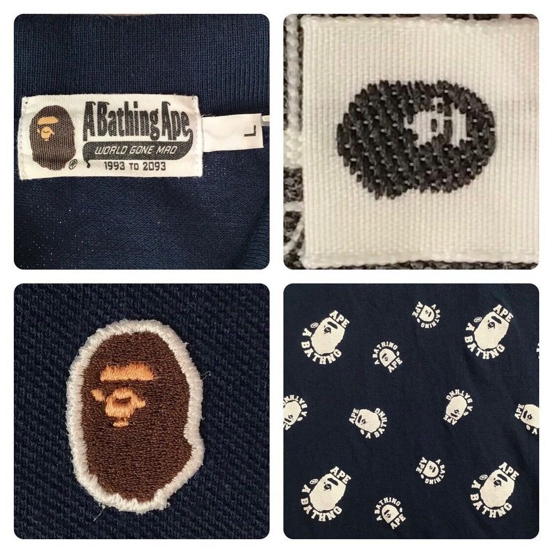 Bape × Nigo BAPE LOGO polo shirt a bathing ape NIGO Size US L / EU 52-54 / 3 - 5 Thumbnail