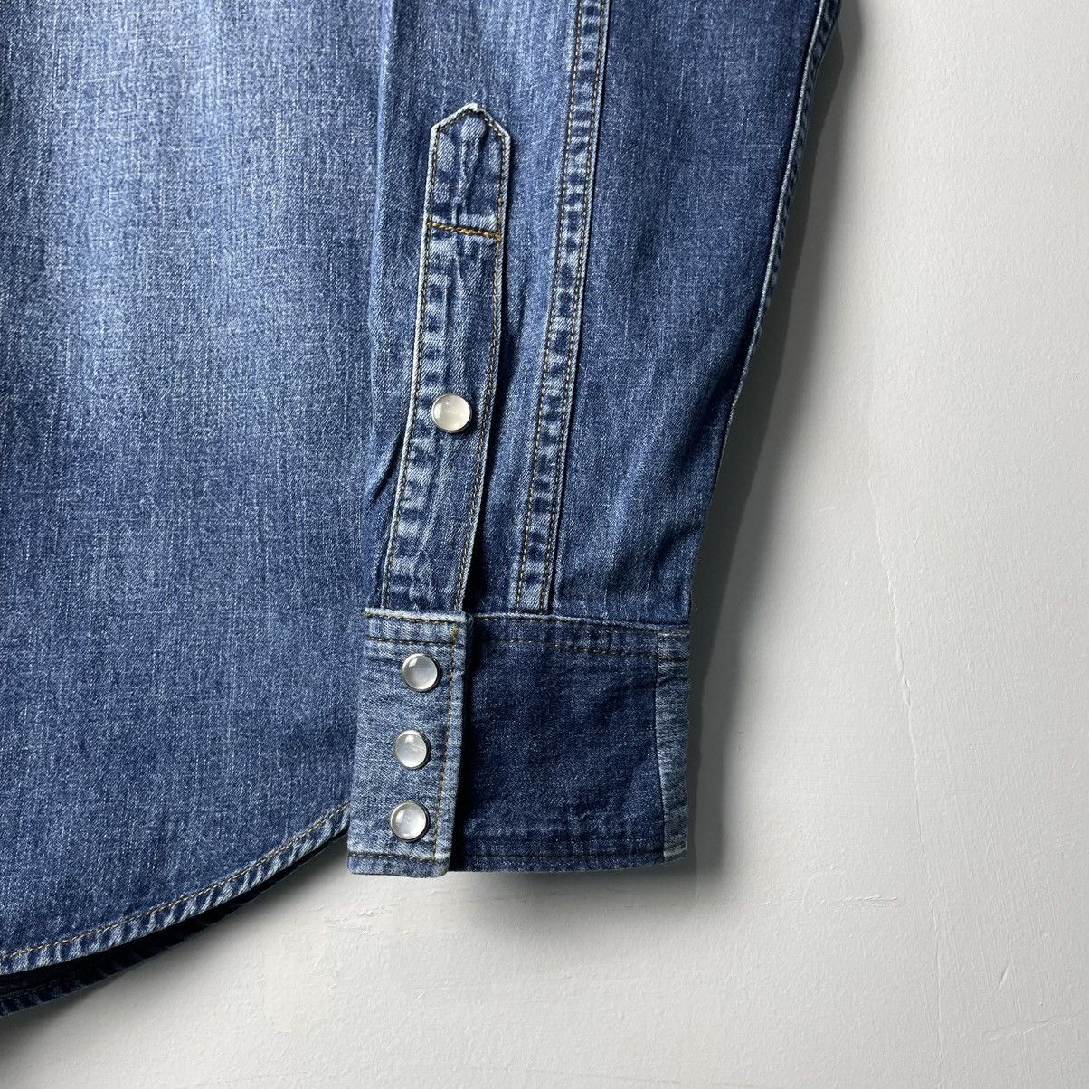 Saint Laurent Paris Saint Laurent Paris 2014 Hedi Slimane Japanese Denim Size US M / EU 48-50 / 2 - 4 Thumbnail