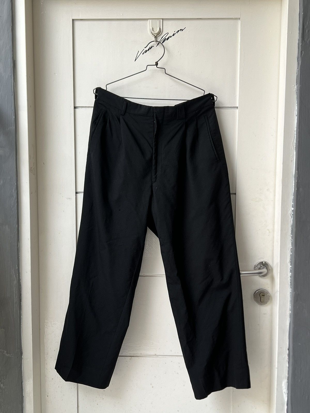 Yves Saint Laurent Yves Saint Laurent Pour Homme Black Pants Size US 28 / EU 44 - 11 Thumbnail
