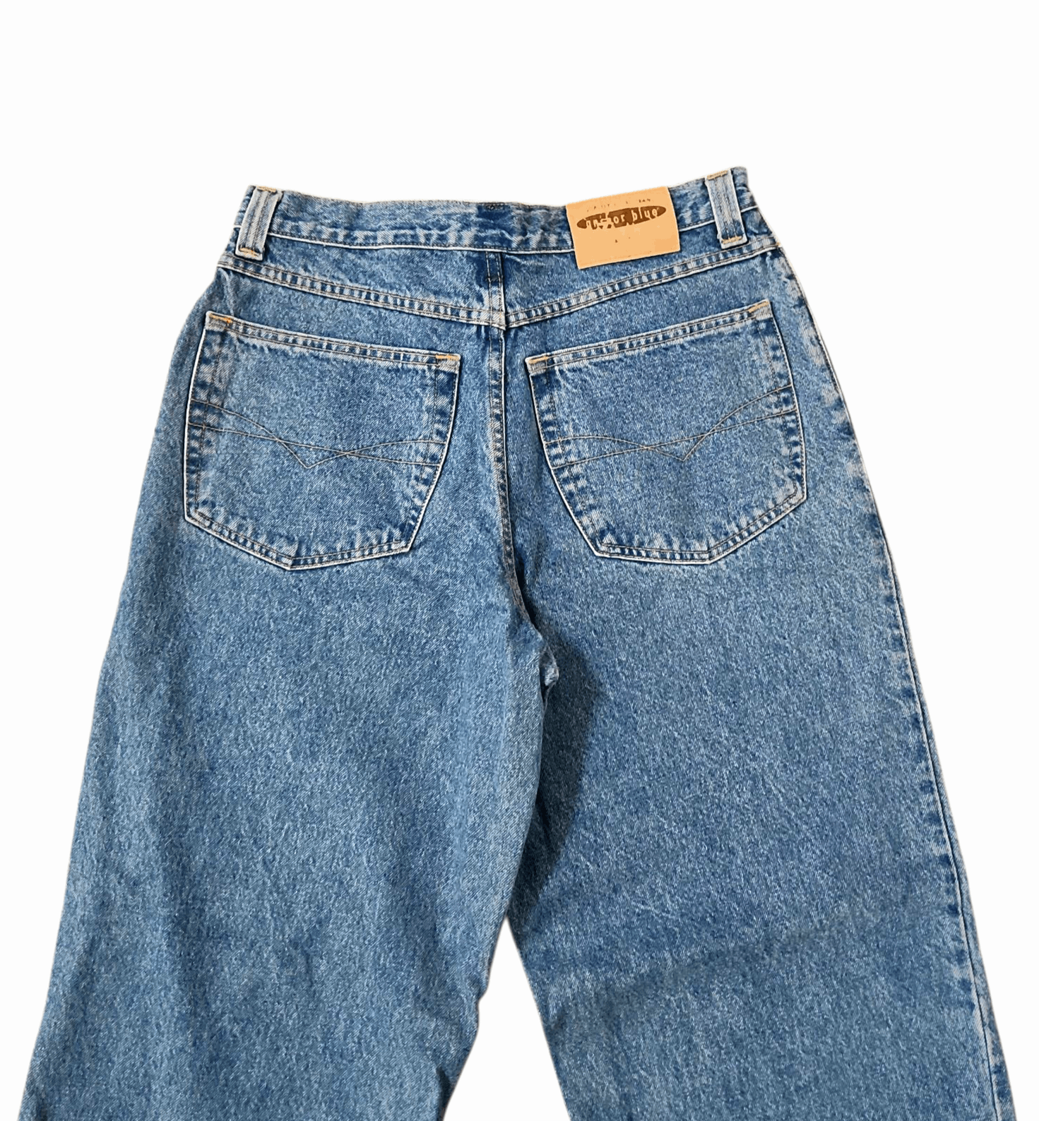 Anchor Blue Vintage 90s Anchor Blue Beyond Blue Baggy Denim Jeans SZ 34 Size US 34 / EU 50 - 6 Thumbnail