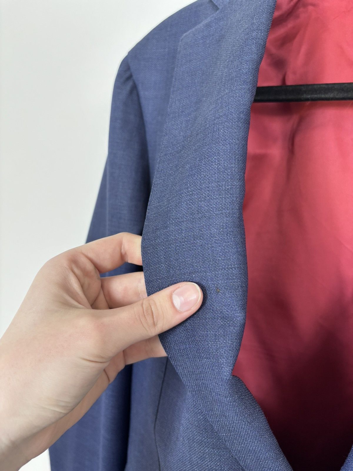Suitsupply Suitsupply Sienna Men’s 2-Piece Blue Super 130’s Wool Suit Size 38R - 11 Thumbnail