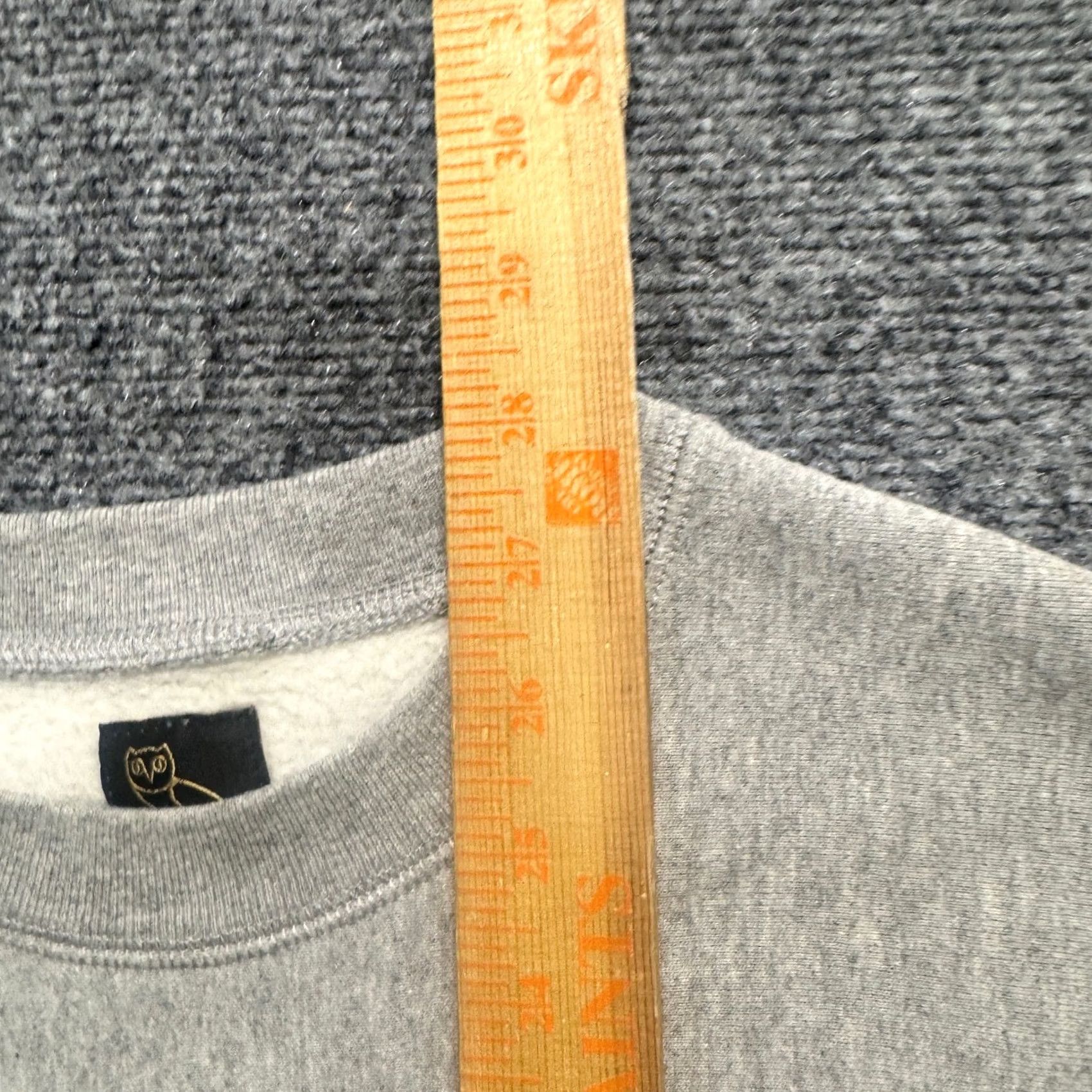 Vintage OVO Sweatshirt Pullover Streetwear Gray S Men Small Long Version Y2K Size US S / EU 44-46 / 1 - 5 Thumbnail
