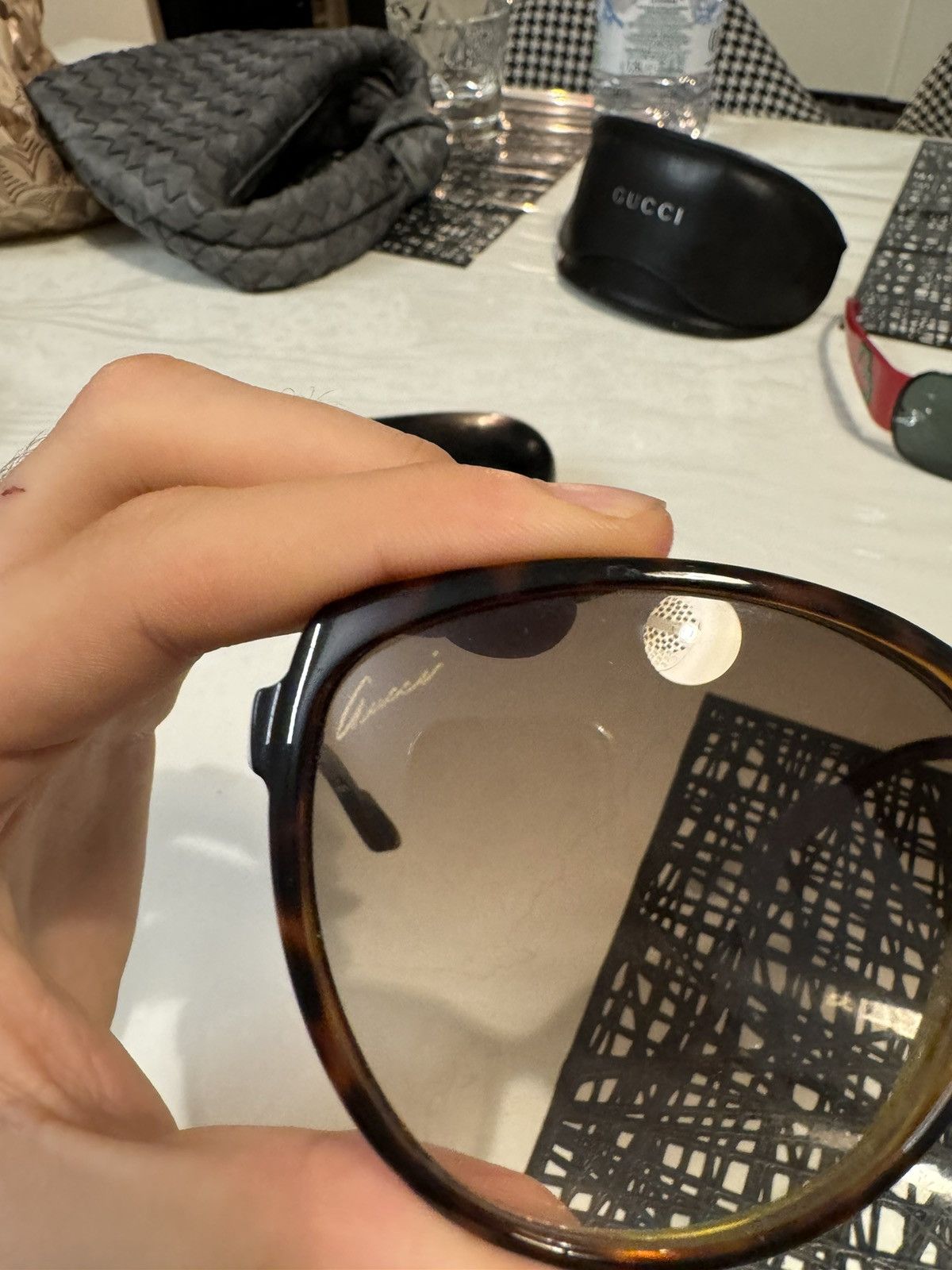 Gucci Vintage Gucci sunglasses Size ONE SIZE - 3 Thumbnail