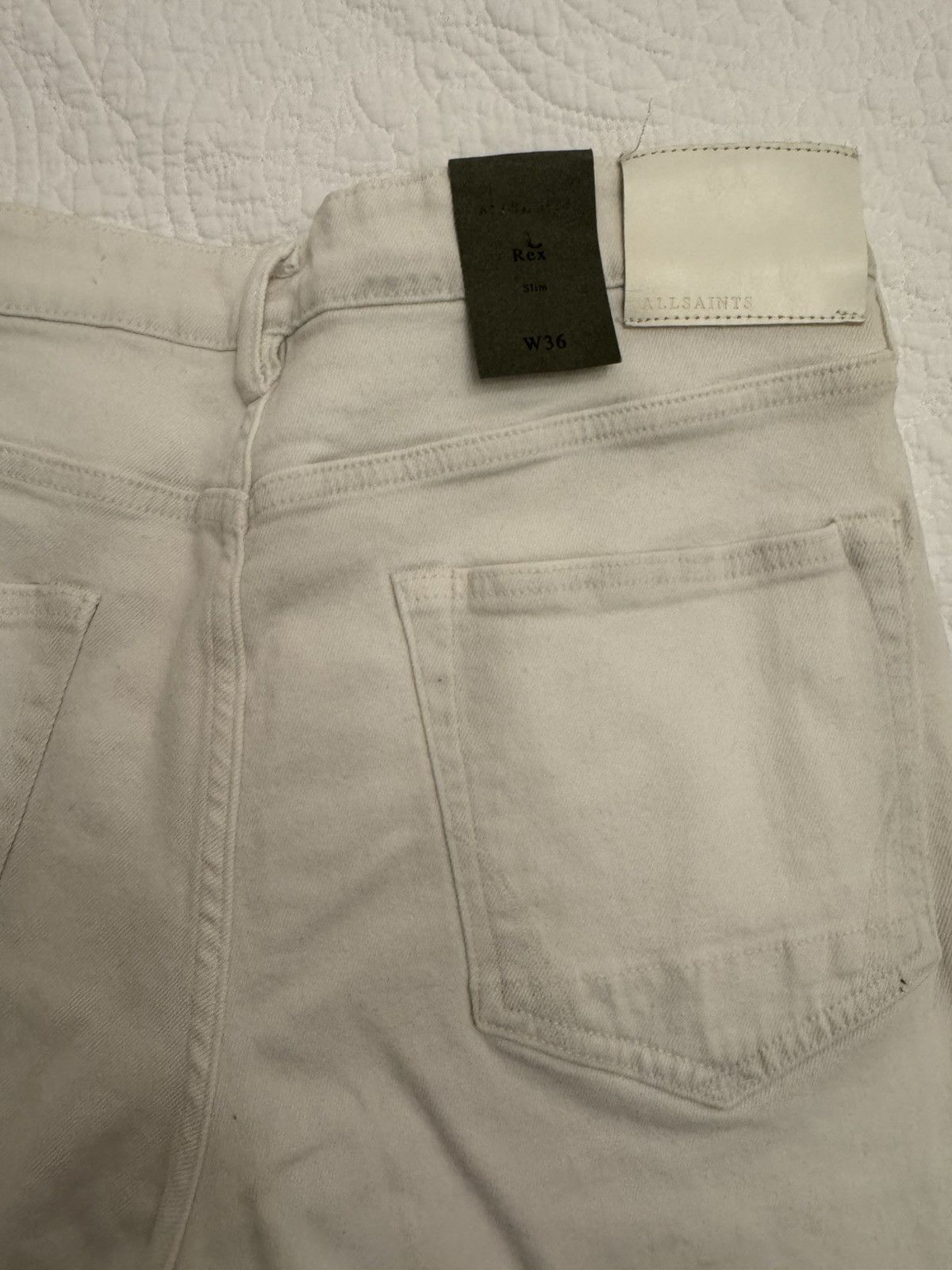 Allsaints All saints white jeans Size US 36 / EU 52 - 5 Thumbnail