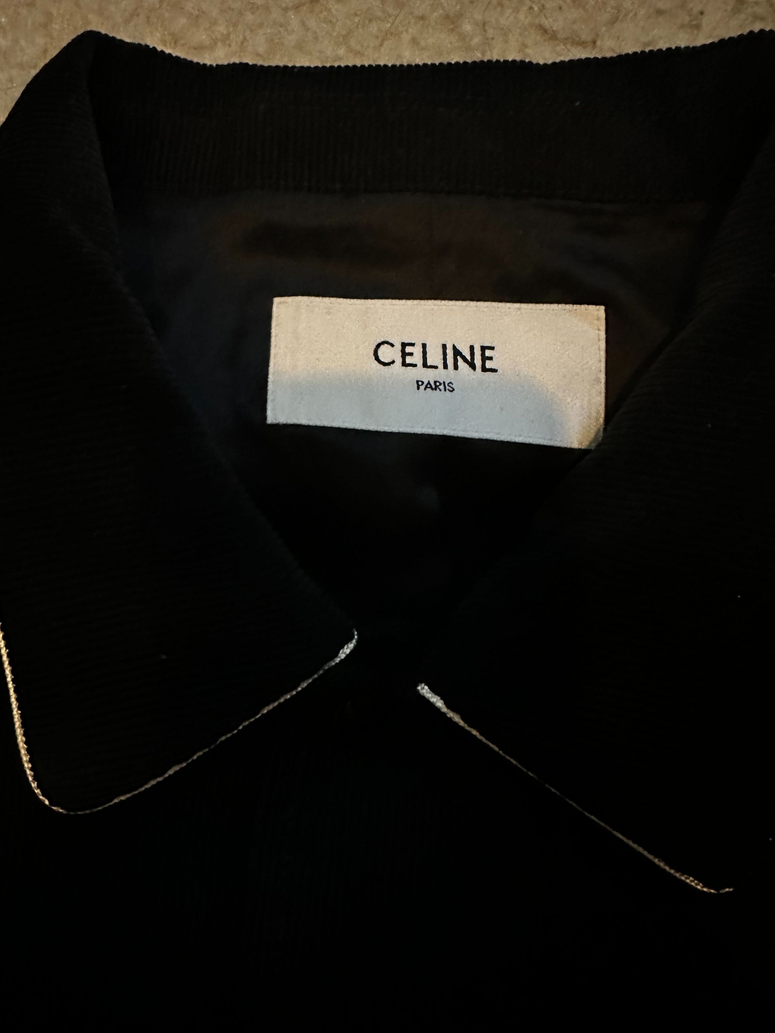 Celine Celine Teddy Black Corduroy Jacket Size US M / EU 48-50 / 2 - 3 Thumbnail