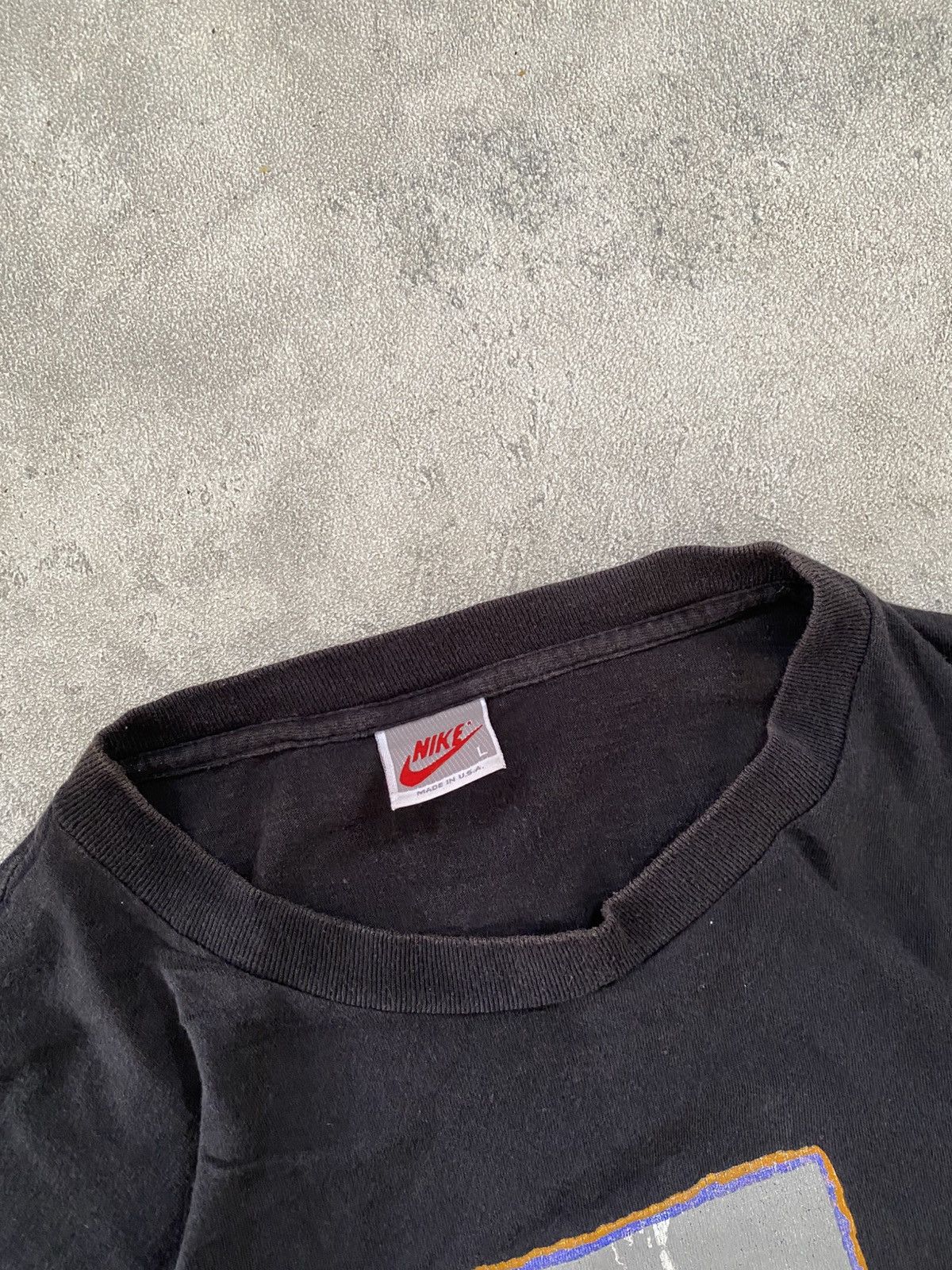 Nike VTG 90’S NIKE GRAPHIC Size US L / EU 52-54 / 3 - 4 Thumbnail