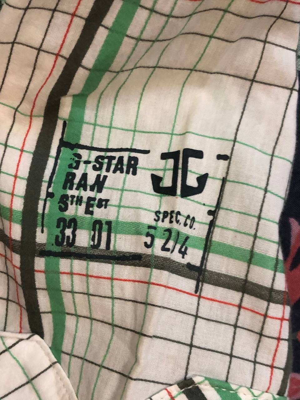 G-Star G-Star Vintage 90s Y2K Size Checked Short Sleeve Shirt Size US S / EU 44-46 / 1 - 8 Thumbnail