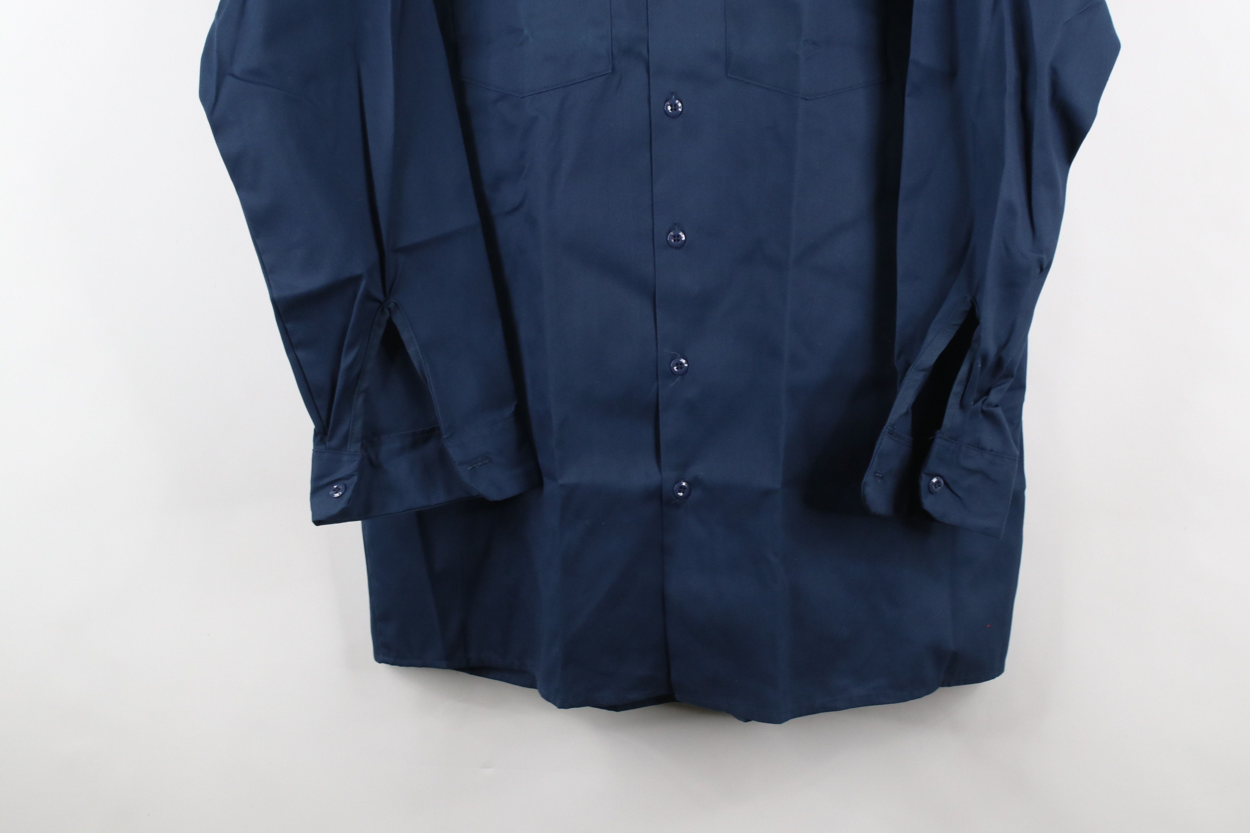 Dickies × Vintage Vintage 70s Dickies Workwear Mechanic Collared Button Shirt Size US M / EU 48-50 / 2 - 3 Thumbnail