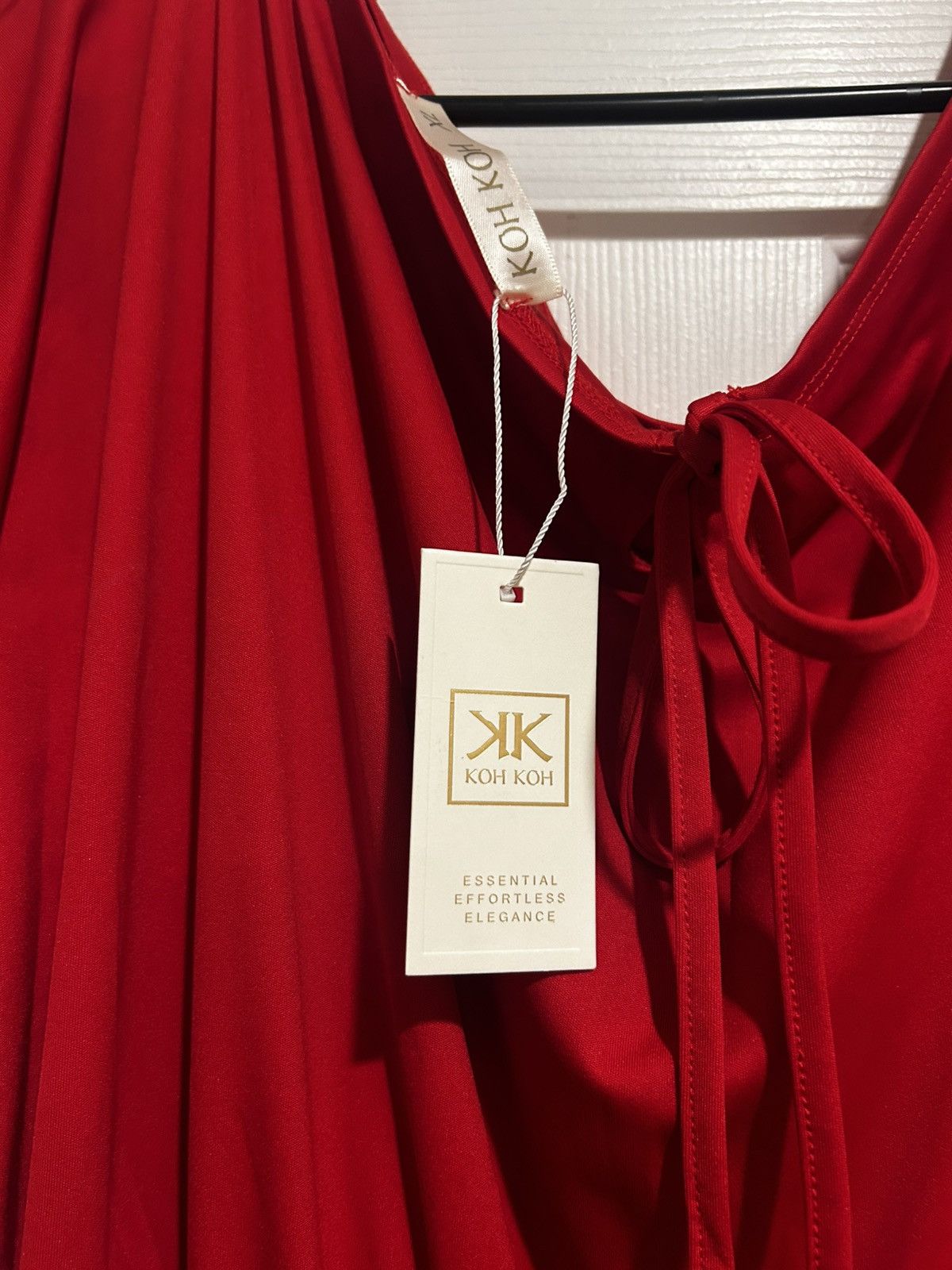Other NWT Koh Koh Women’s Red Jumpsuit Sz. XL Size 32" / US 10 / IT 46 - 7 Thumbnail