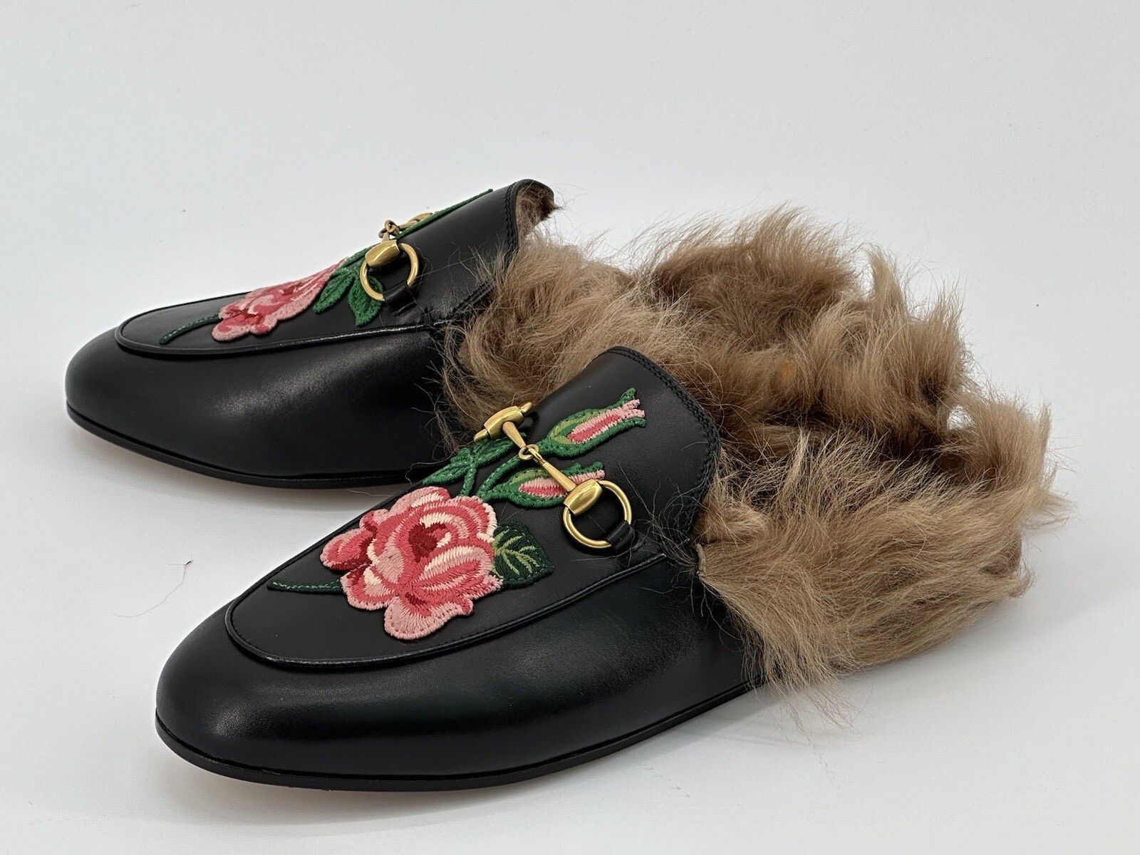 Gucci Size-IT-36/US-6 New Gucci Princetown Mules Woman's Size US 6 / IT 36 - 3 Thumbnail