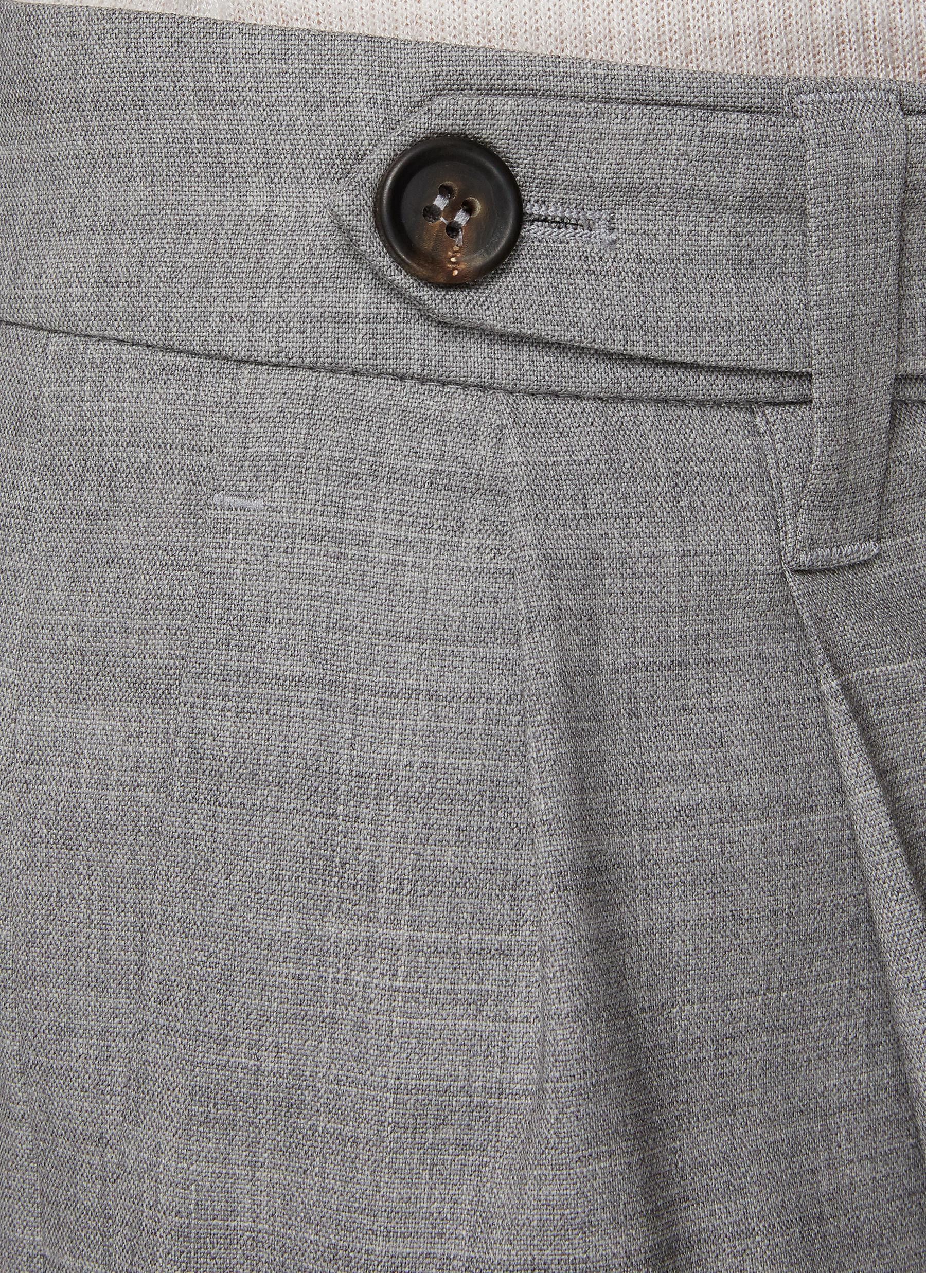 Brunello Cucinelli o1y0725 Maxi Skirt in Gray Size 28" / US 6 / IT 42 - 4 Thumbnail