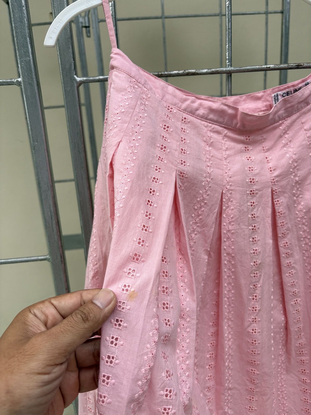 Celine Celine vintage pink lace skirt Size 27" / US 4 / IT 40 - 3 Thumbnail