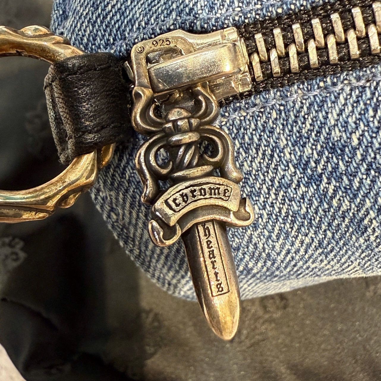 Chrome Hearts Chrome Hearts Grinds denim bag Size ONE SIZE - 7 Thumbnail