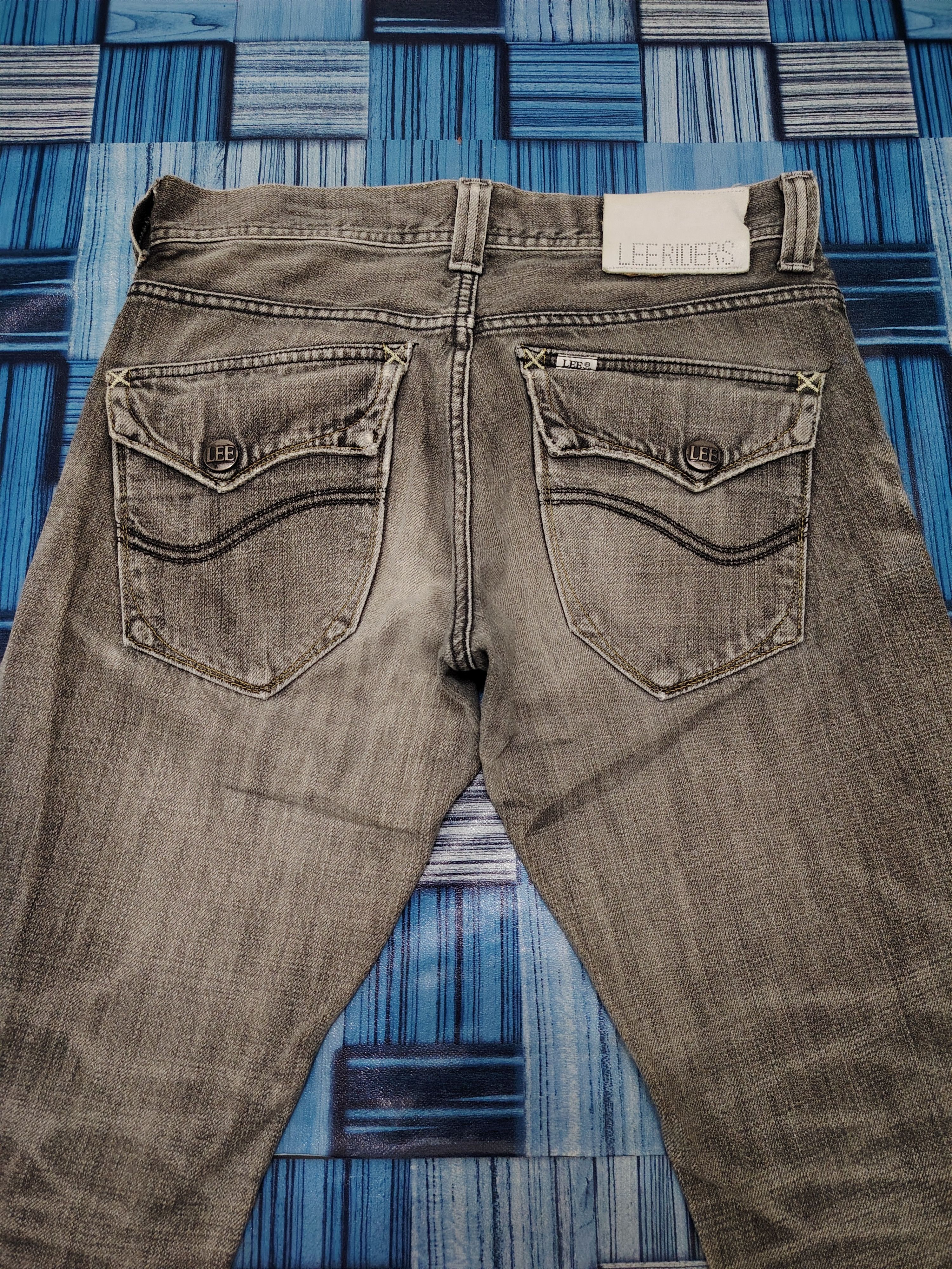 Hysteric Glamour Japanese Lee Riders Flared distressed Studded Jeans Size US 31 - 18 Thumbnail