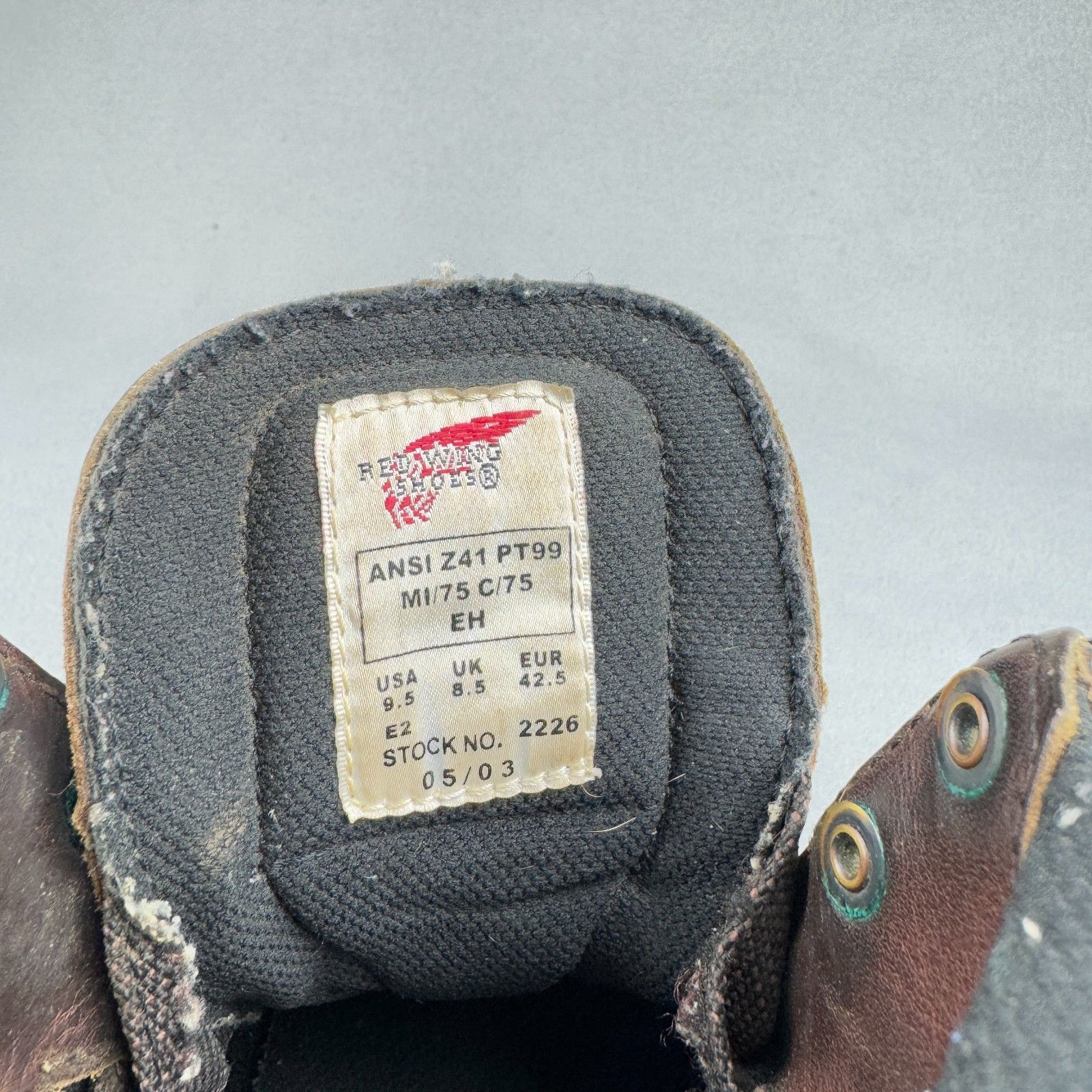 Red Wing Red Wing Steel Toe Boots 9.5 Vintage work y2k Size US 9.5 / EU 42-43 - 10 Thumbnail