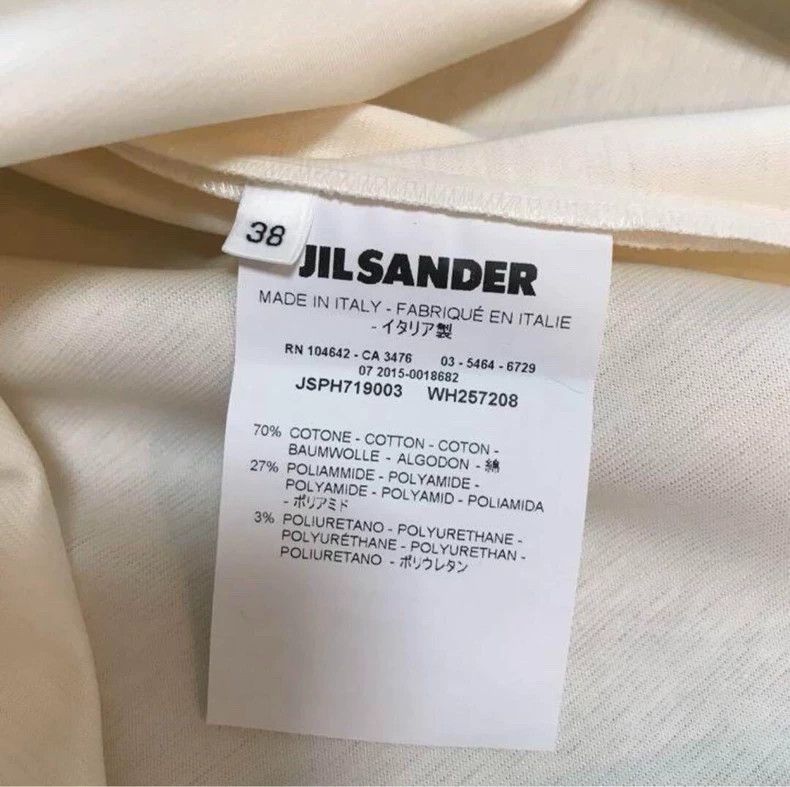 Jil Sander Jil Sander White dress long skirt Size XS / US 0-2 / IT 36-38 - 3 Thumbnail