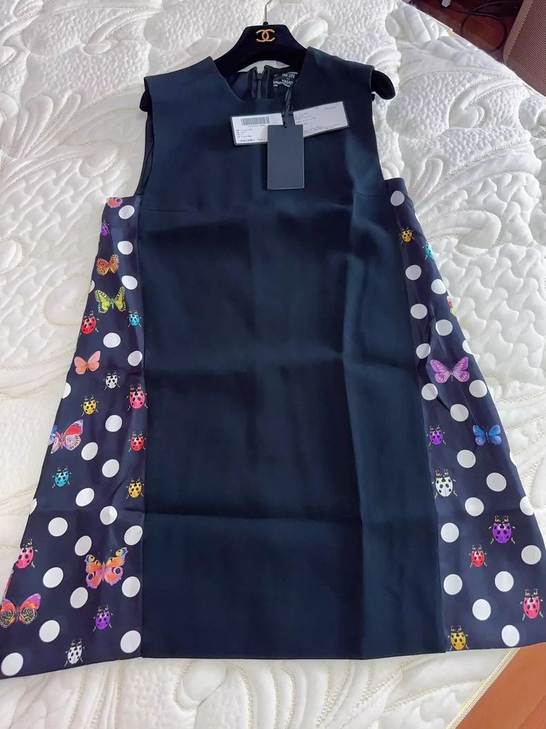 Versace Versace Insect series patchwork dress Size S / US 4 / IT 40 - 1 Thumbnail