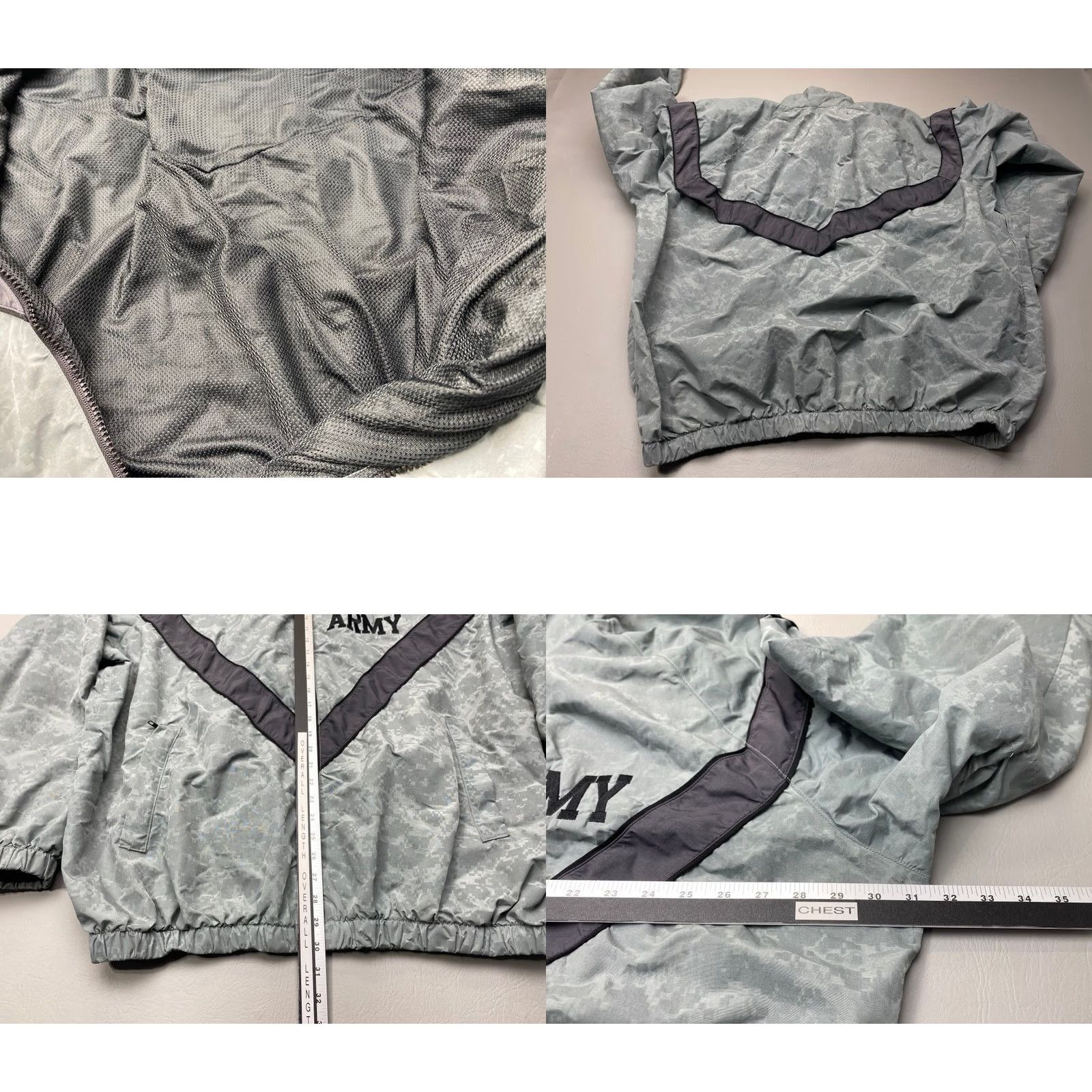 Vintage VINTAGE US Army IPFU Jacket XL Long Windbreaker Shirt? Size US XL / EU 56 / 4 - 8 Thumbnail
