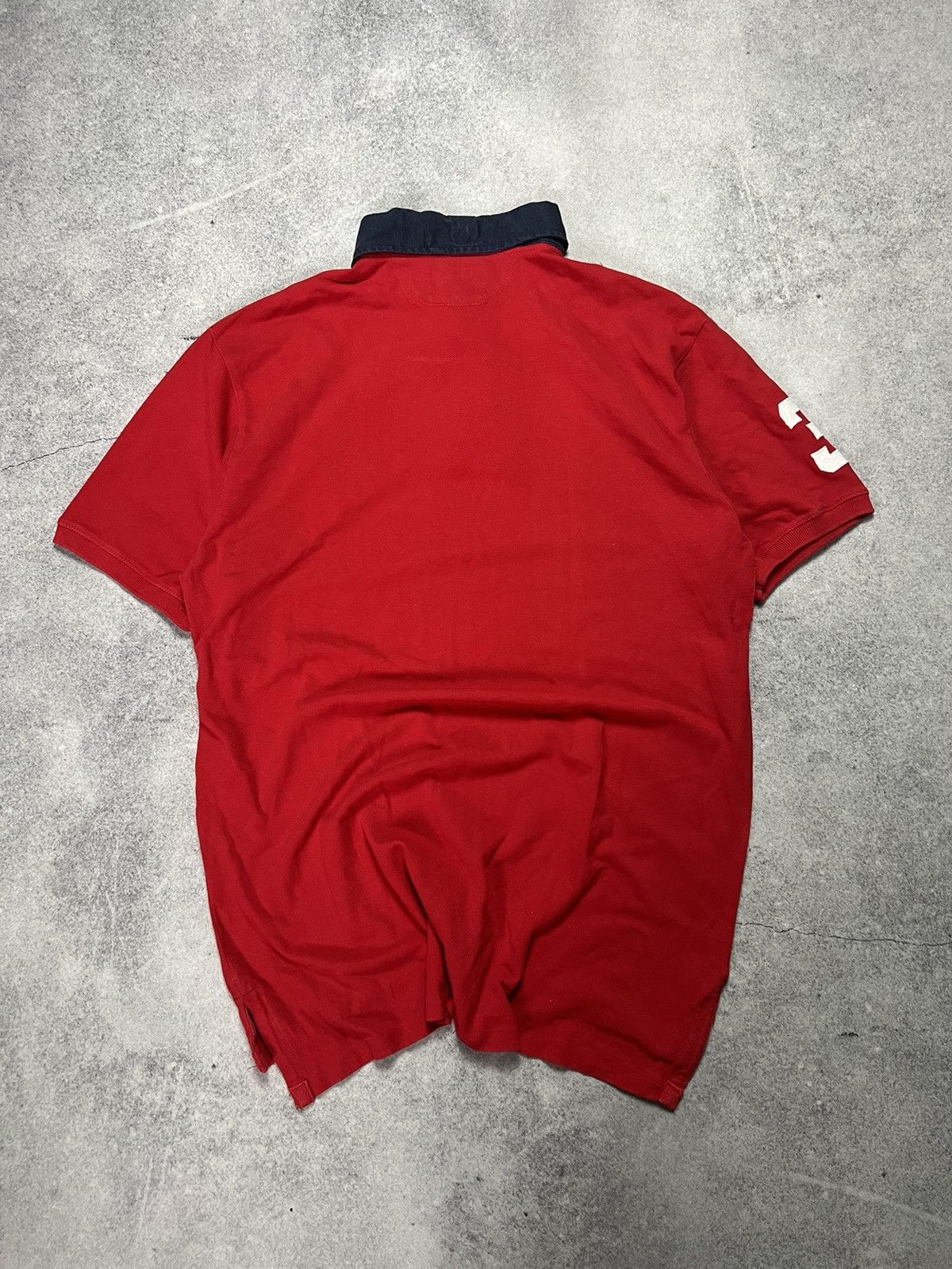 Ralph Lauren Vintage Polo Ralph Lauren Rugby Tee Shirt Y2K style 3 Size US XXL / EU 58 / 5 - 5 Thumbnail