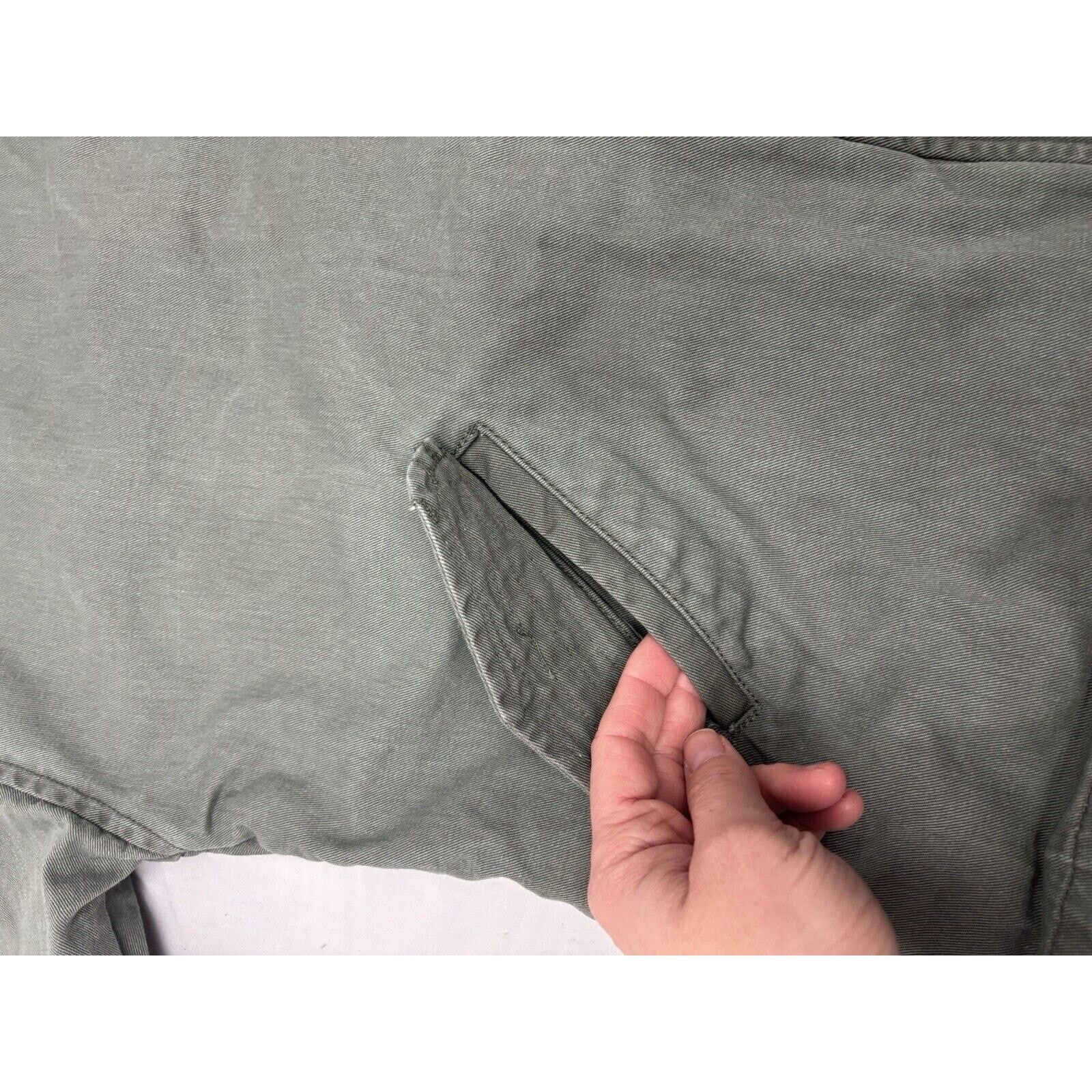 Other Skies are Blue Women’s Army Green Cargo Jacket Military S Size S / US 4 / IT 40 - 8 Thumbnail