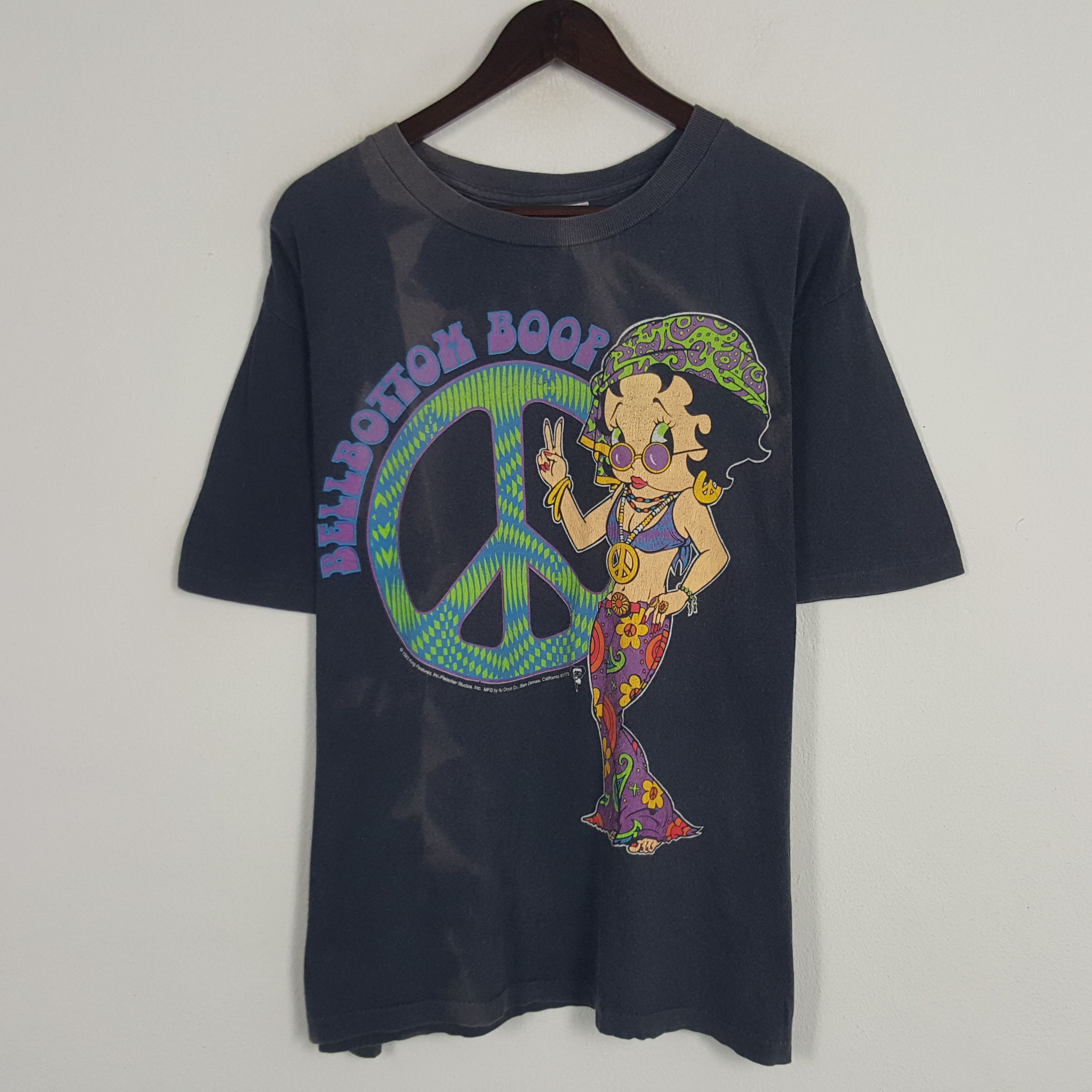 Vintage Vintage Bellbottom Boop Tshirt Size US L / EU 52-54 / 3 - 1 Thumbnail