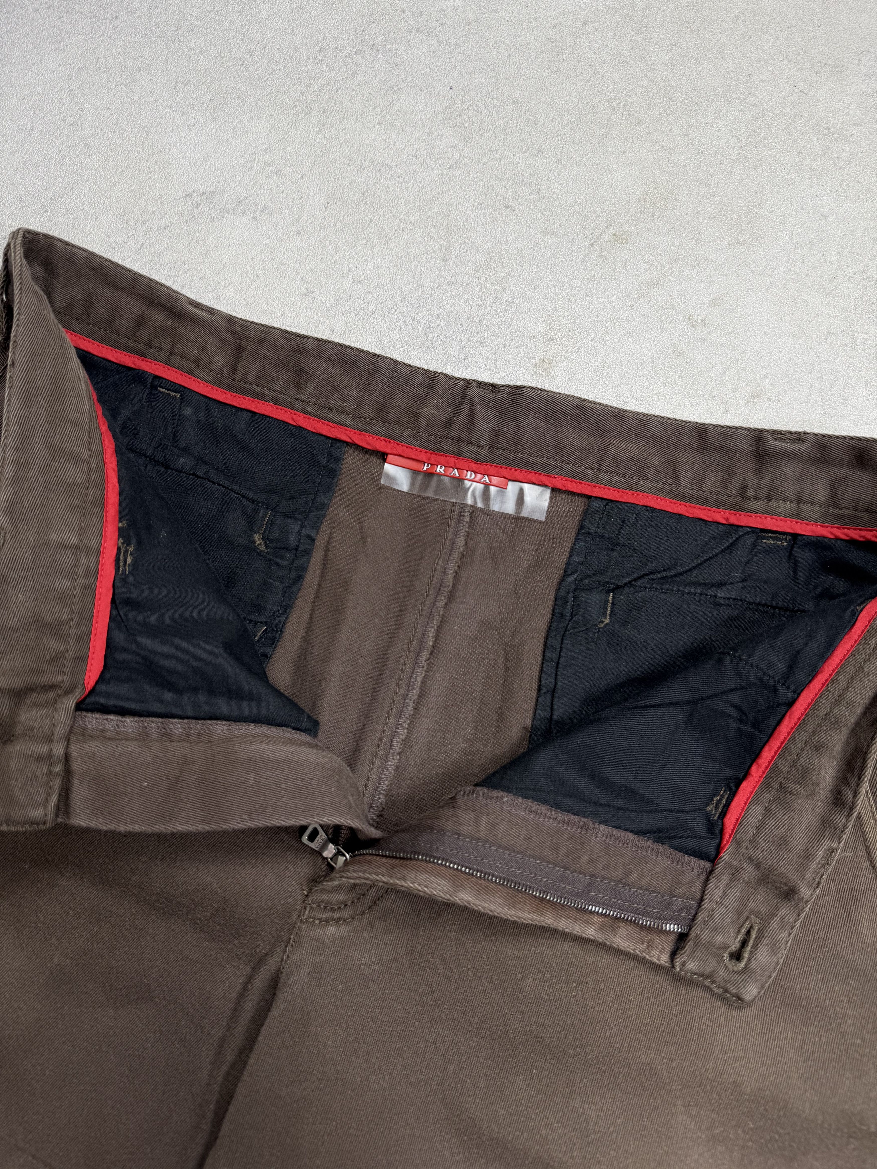 Prada Prada Brown Shorts Size US 34 / EU 50 - 6 Thumbnail