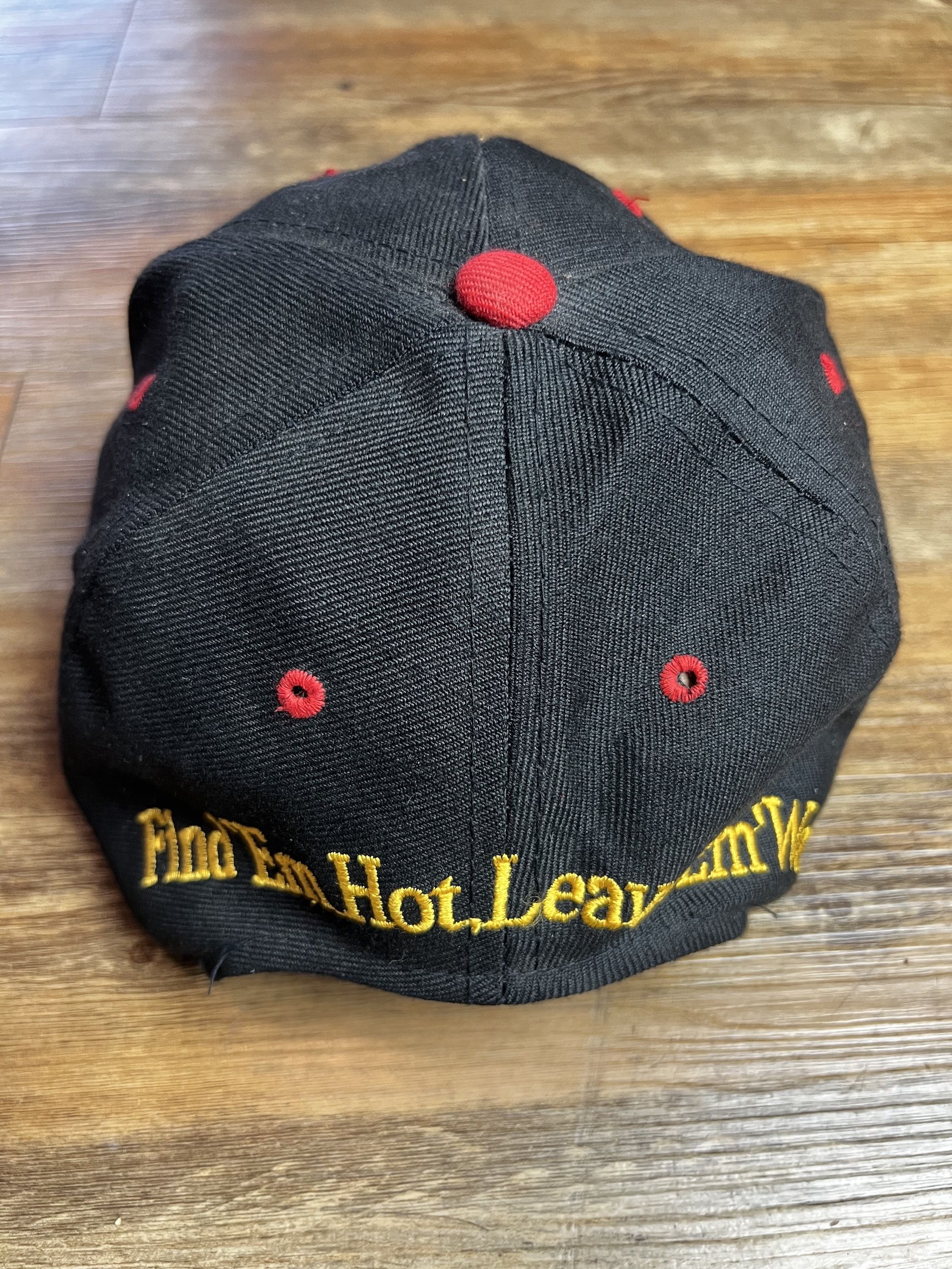 Vintage Vintage 1990's Coed Naked Sportswear - Firefighting Snapback Size ONE SIZE - 5 Thumbnail