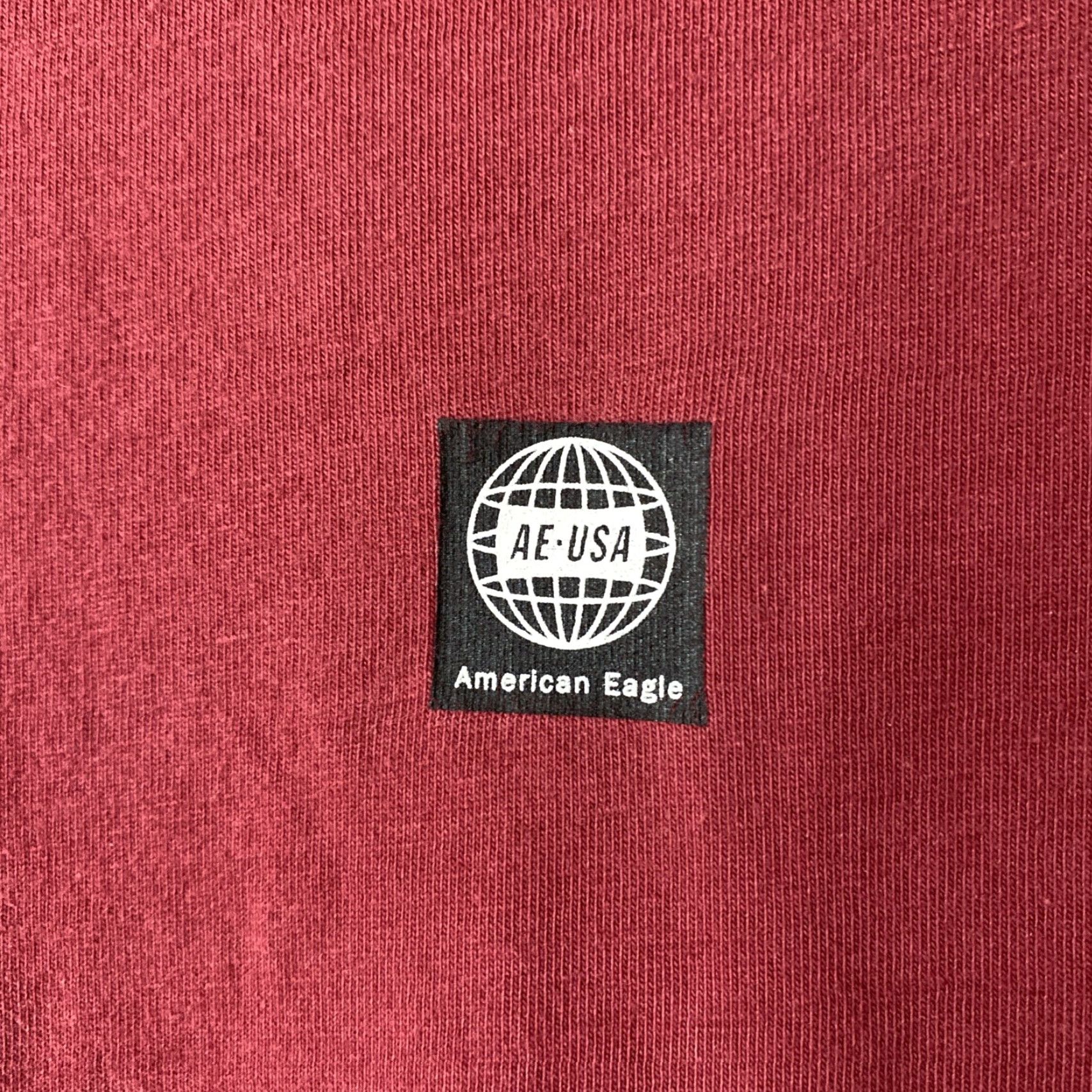 American Eagle Outfitters VINTAGE American Eagle Mens T Shirt Globe Red Size M Short Sleeve Crew Neck Regular Fit Size US M / EU 48-50 / 2 - 4 Thumbnail