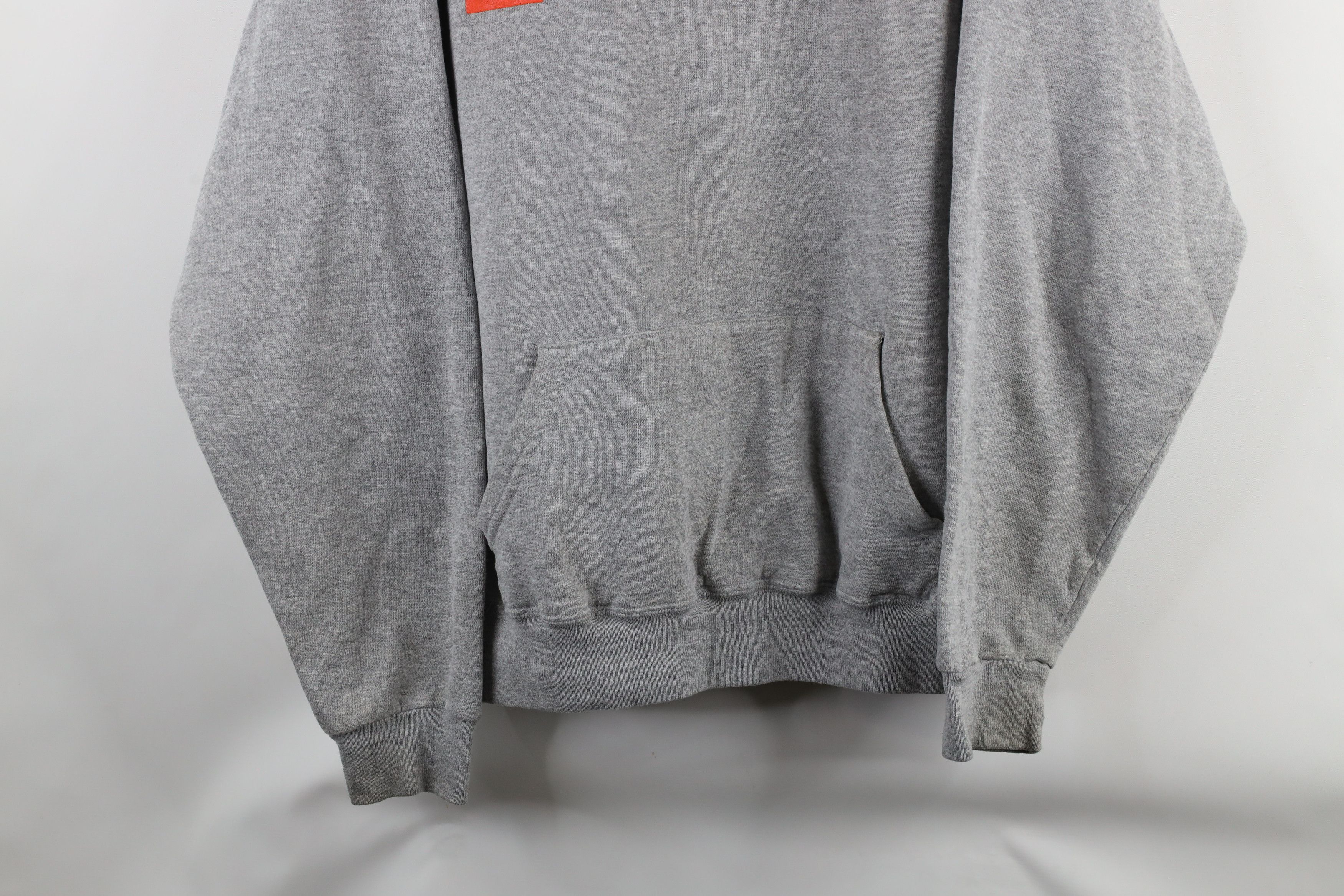 Vintage Vintage 90s Bowling Green State University Hoodie Gray USA Size US XL / EU 56 / 4 - 3 Thumbnail