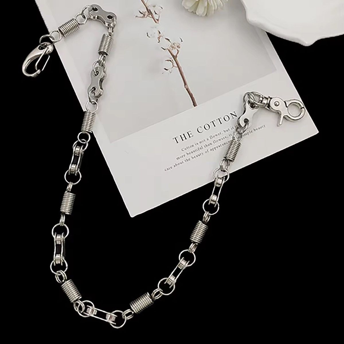 Vintage Gothic spring Waist Chain Size ONE SIZE - 2 Thumbnail