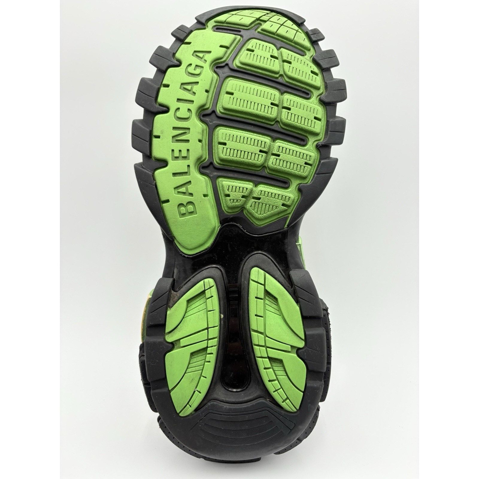 Balenciaga Balenciaga Track 2 Trainer ' Black Green ' | GOOD CONDITION! Size US 8 / EU 41 - 7 Thumbnail