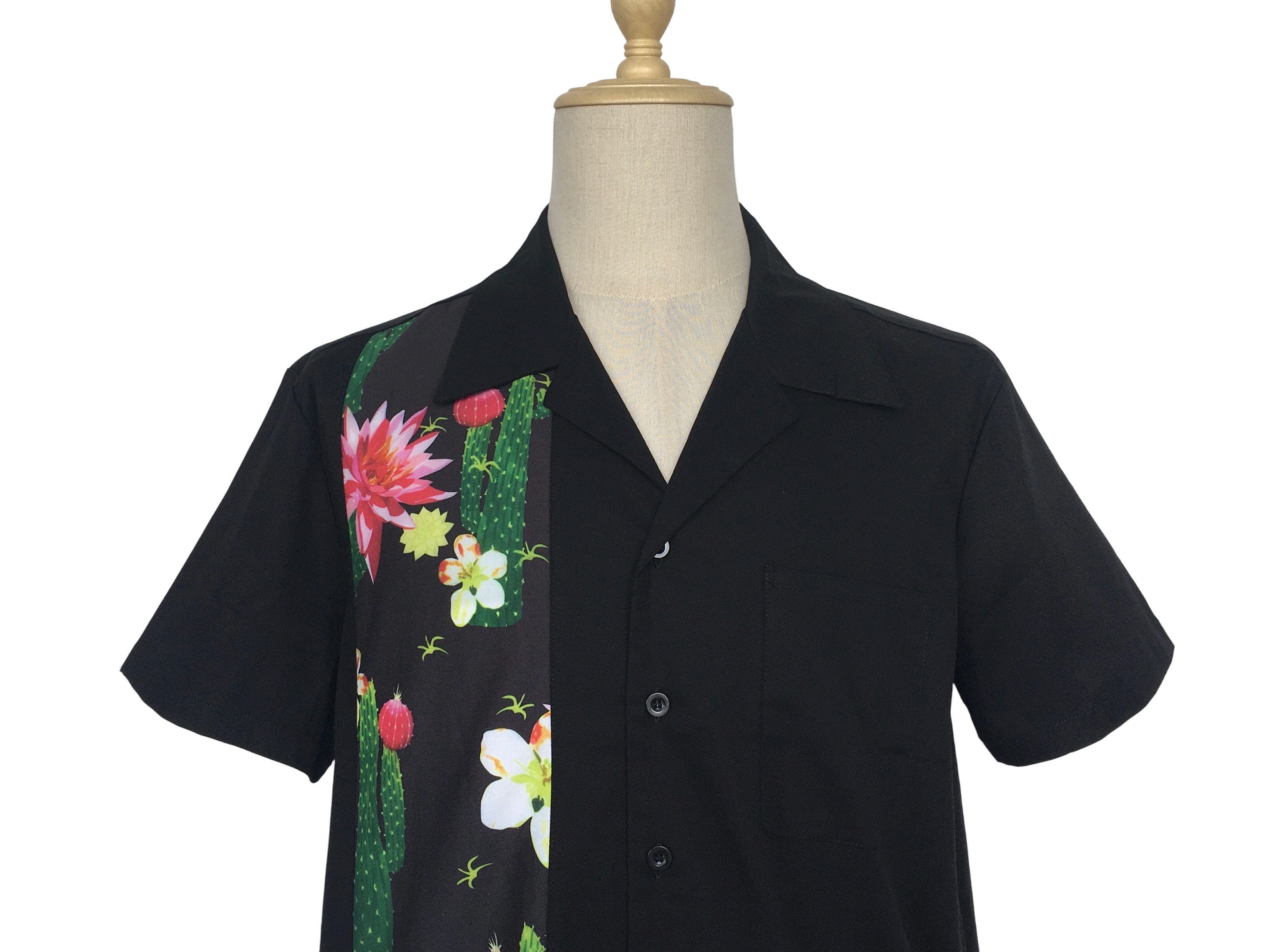 Other Fashion Men's Casual Shirts Short Sleeve Cactus Flora Size US XXL / EU 58 / 5 - 4 Thumbnail
