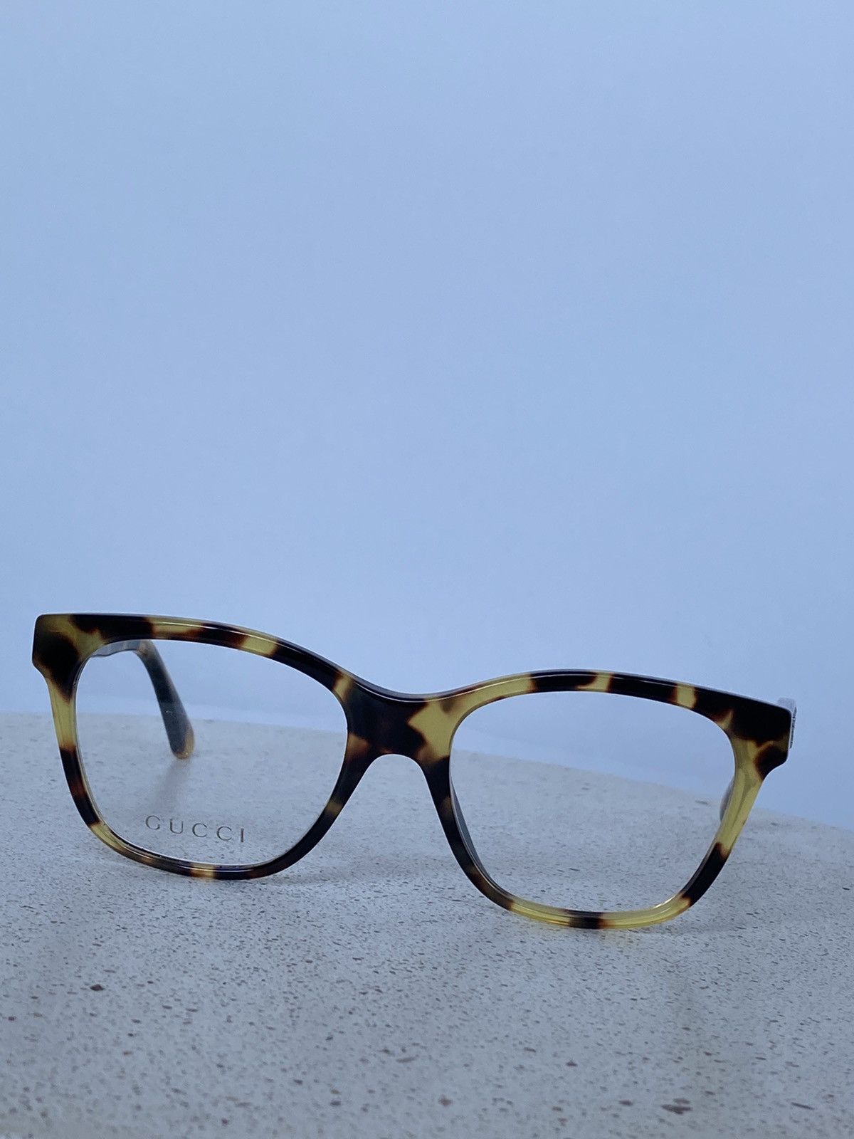 Gucci 🐆 Gucci Leopard Glasses Logo Rhinestones Size ONE SIZE - 4 Thumbnail