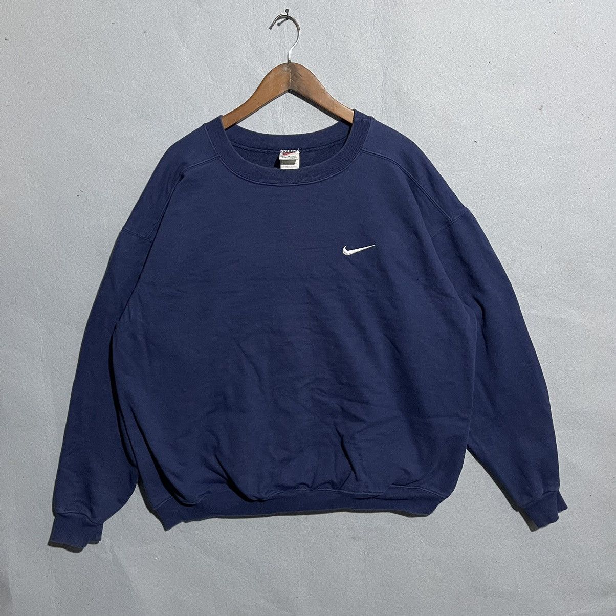 Vintage 90s Nike Small Swoosh Crewneck Sweatshirt