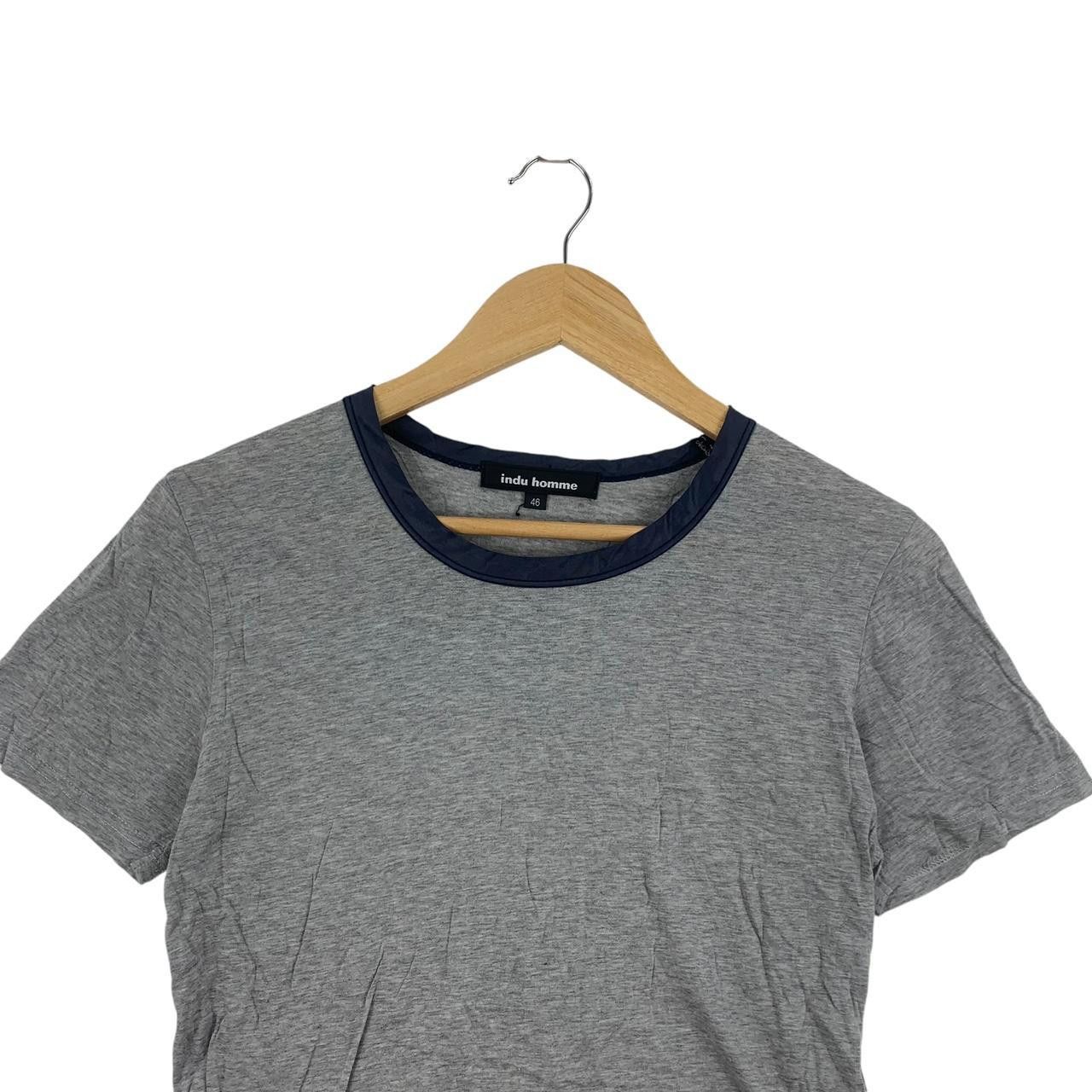 Other INDU HOMME JAPAN Designer Slim Fit Plain Tee Shirt Size US S / EU 44-46 / 1 - 2 Thumbnail