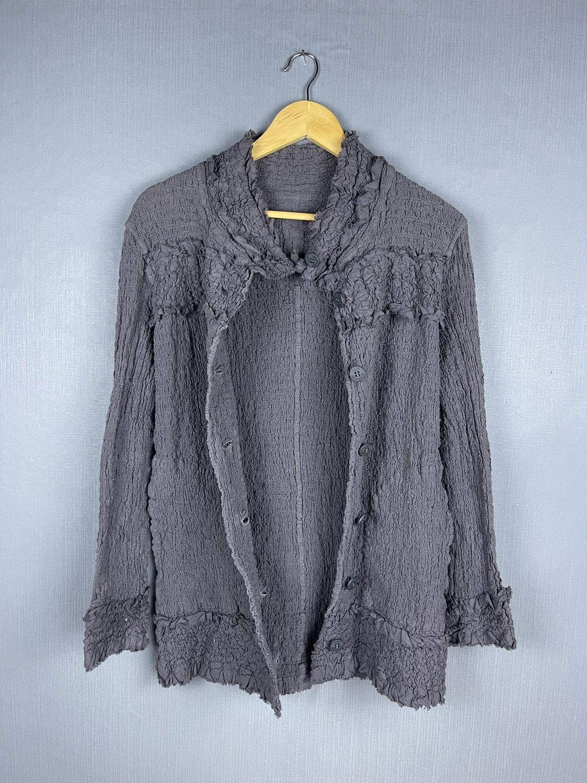 Issey Miyake 🔥ISSEY MIYAKE Cauliflower Pleats Please Button Jacket Size M / US 6-8 / IT 42-44 - 2 Thumbnail
