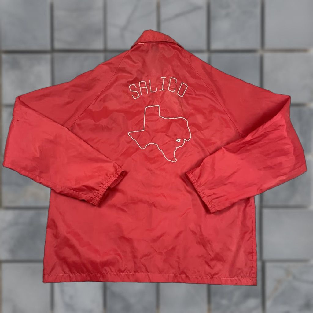 Vintage VINTAGE Bo Jac Jacket Shirt Adult M Red Embroidered Salico Texas 80s 90s Rare Womens Size US M / EU 48-50 / 2 - 1 Thumbnail