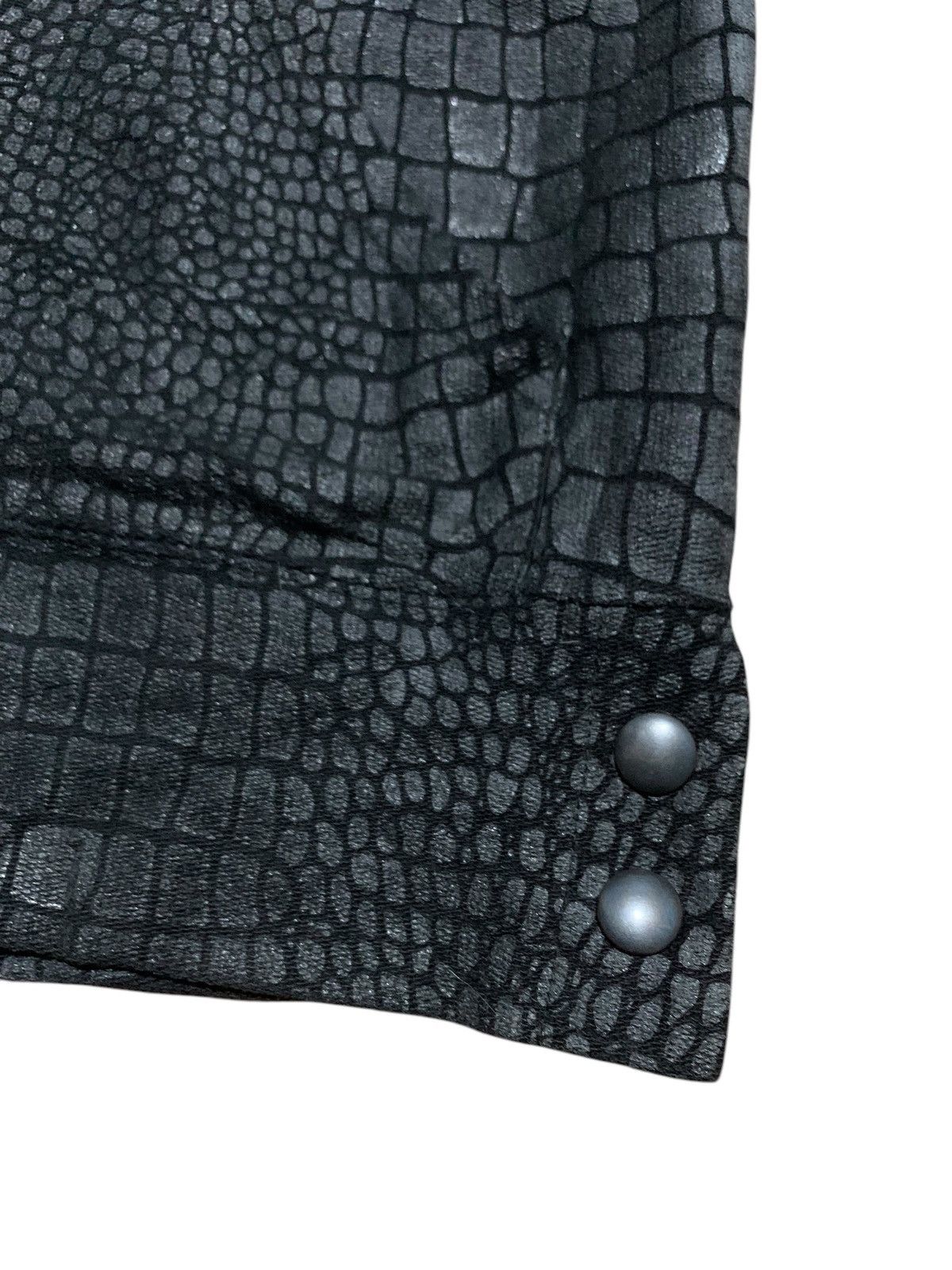 Tornado Mart 2000s Grosbec cyber python texture sleeveless hoodie lgb Size US L / EU 52-54 / 3 - 3 Thumbnail
