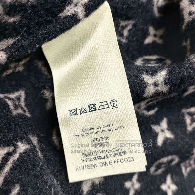 Louis Vuitton Louis Vuitton Wool print coat Size S / US 4 / IT 40 - 5 Thumbnail