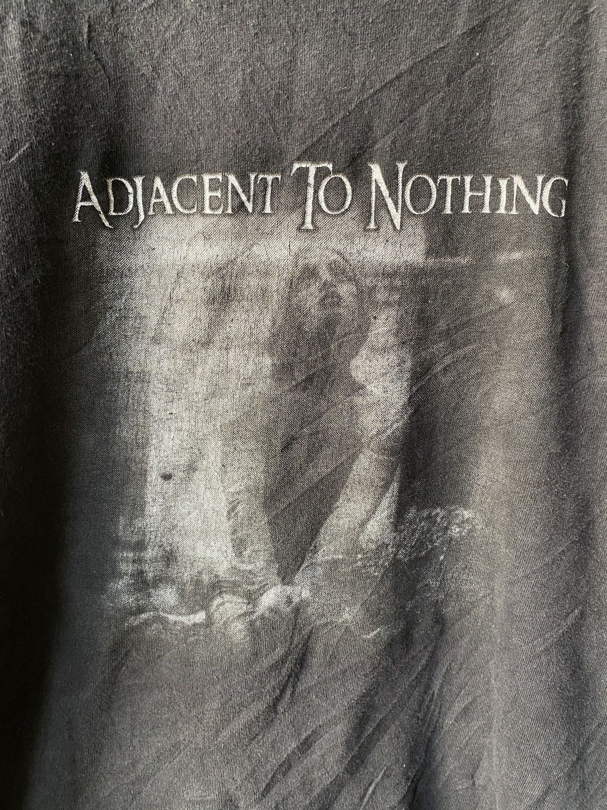 Band Tees × Vintage Vintage Y2K 2006 Adjacent To Nothing Metal Rock Band Tees Size US L / EU 52-54 / 3 - 3 Thumbnail